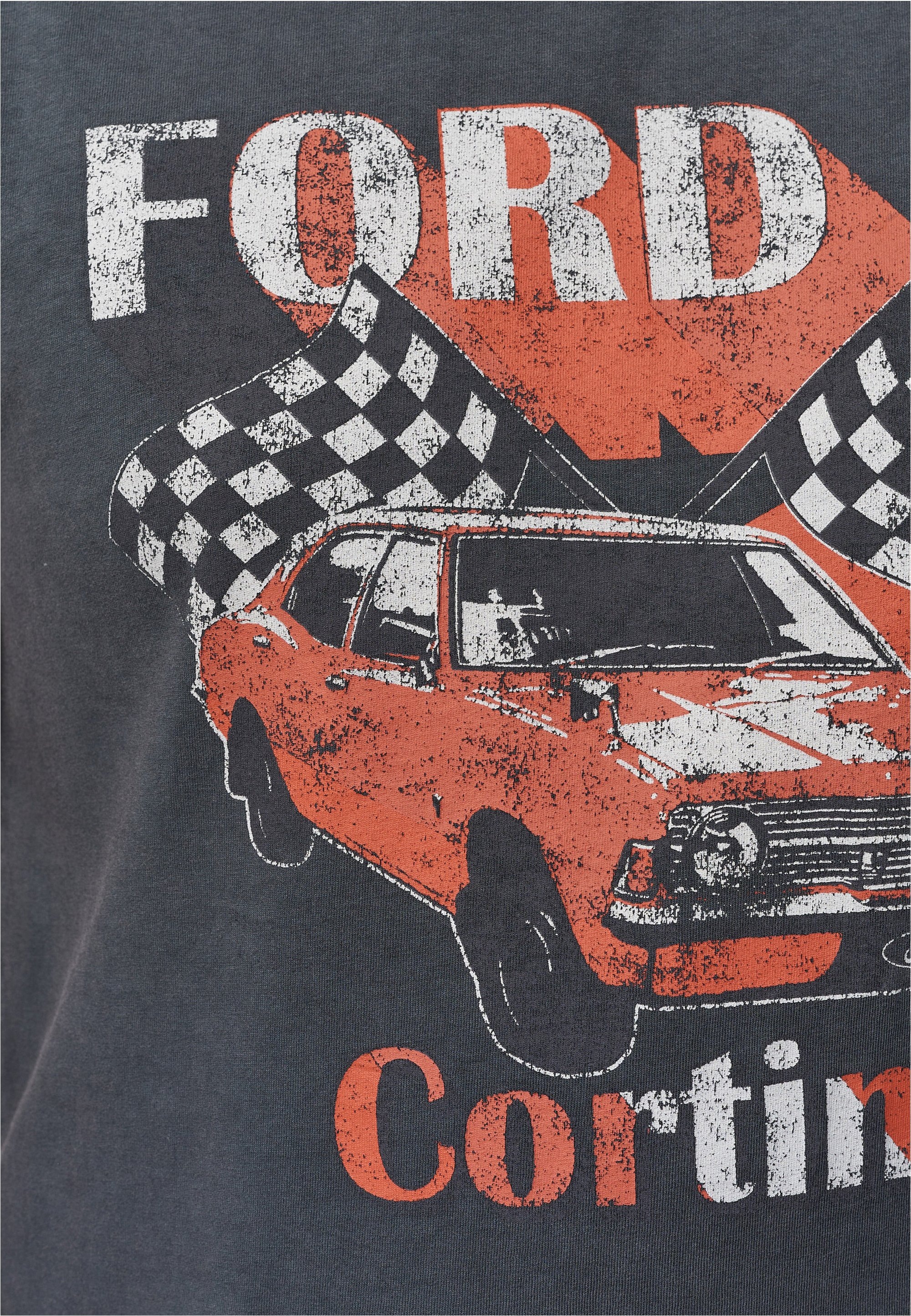 Recovered T-Shirt »Ford Vintage Cortina«, mit Frontprint im Vintage-Design
