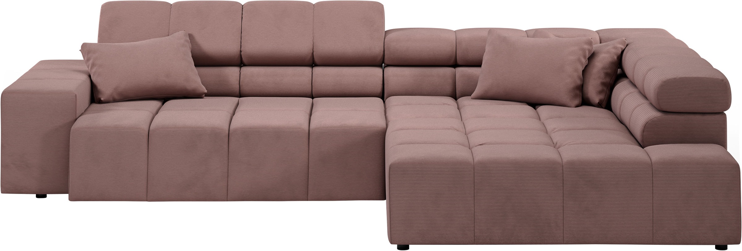 INOSIGN Ecksofa "Ancona incl. Kopfteilverstellung, Breite 319cm, L-Form", w günstig online kaufen