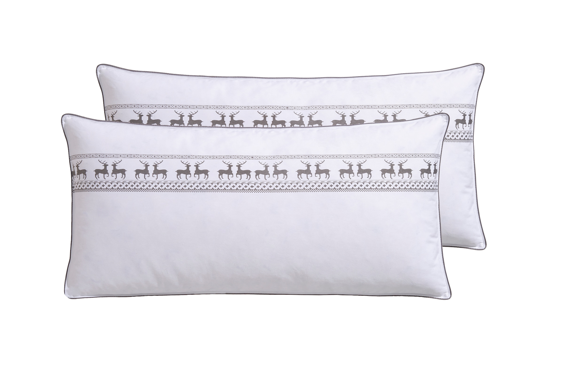 Älgdröm Federkopfkissen "Finja Kopfkissen in 40x80 cm, 80x80 cm, 2-tlg." Fü günstig online kaufen