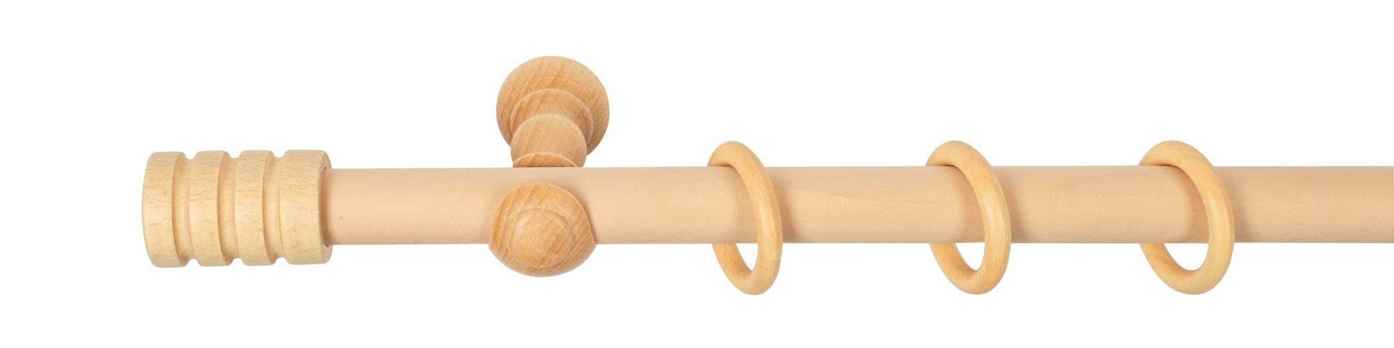 SN DECO GROUP Gardinenstange »Pisa«, 1 läufig-läufig, Fixmaß