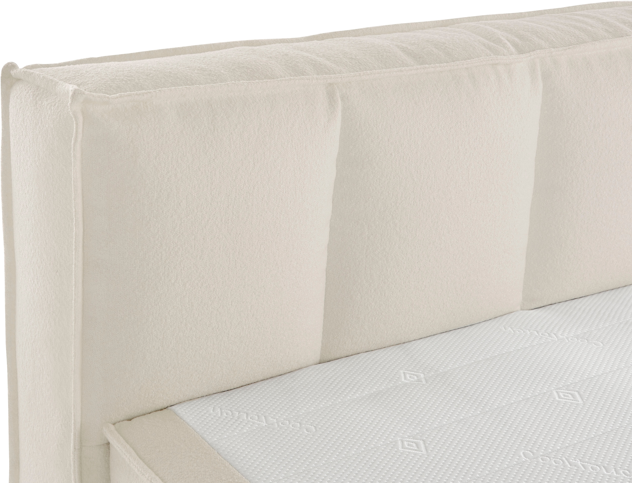 LeGer Home by Lena Gercke Boxspringbett »Addyson«, (Härtegrade H2, H3 und H4 wählbar), Boxspringbett inkl. Topper, 2 Matratzen