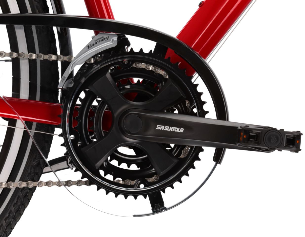 Kross Trekkingrad »Trekkingrad Trans 3.0 rot 21 Gänge«, 21 Gang, Shimano, ACERA M3020 Schaltwerk, Kettenschaltung