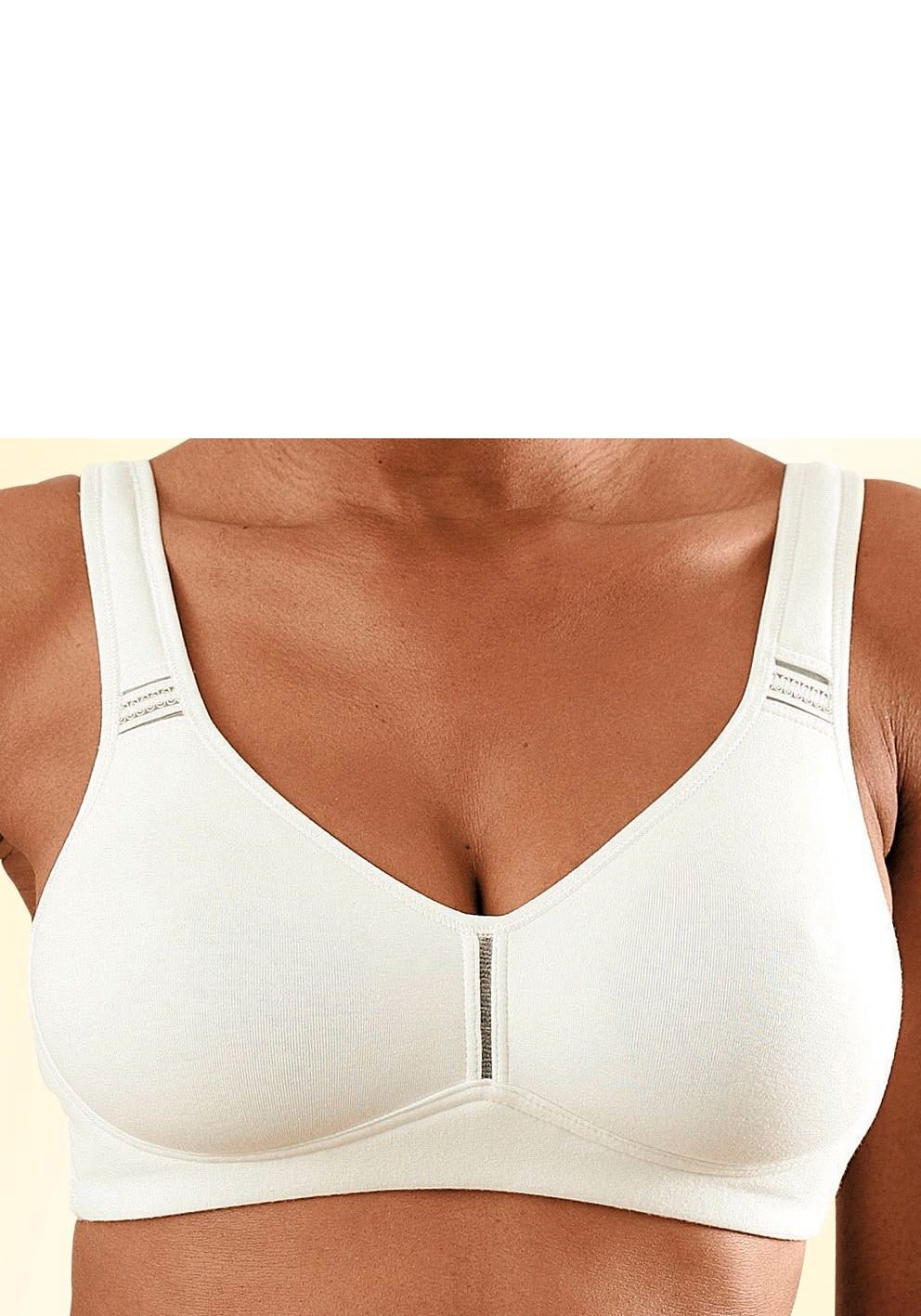 fleur (Packung, petite Stück), Baumwolle, T-Shirt-BH, | 2 BAUR kaufen ohne aus Bügel Dessous Basic