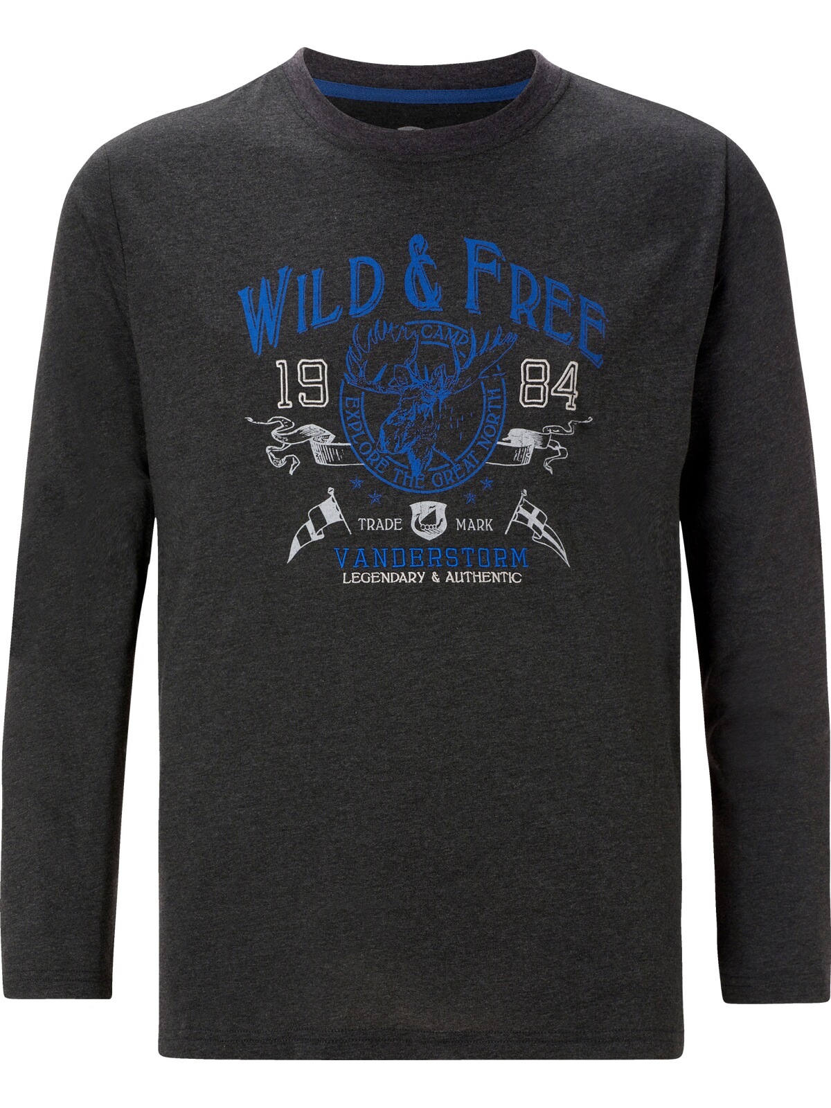 Jan Vanderstorm Langarm-Poloshirt "Langarmshirt STAAF" günstig online kaufen