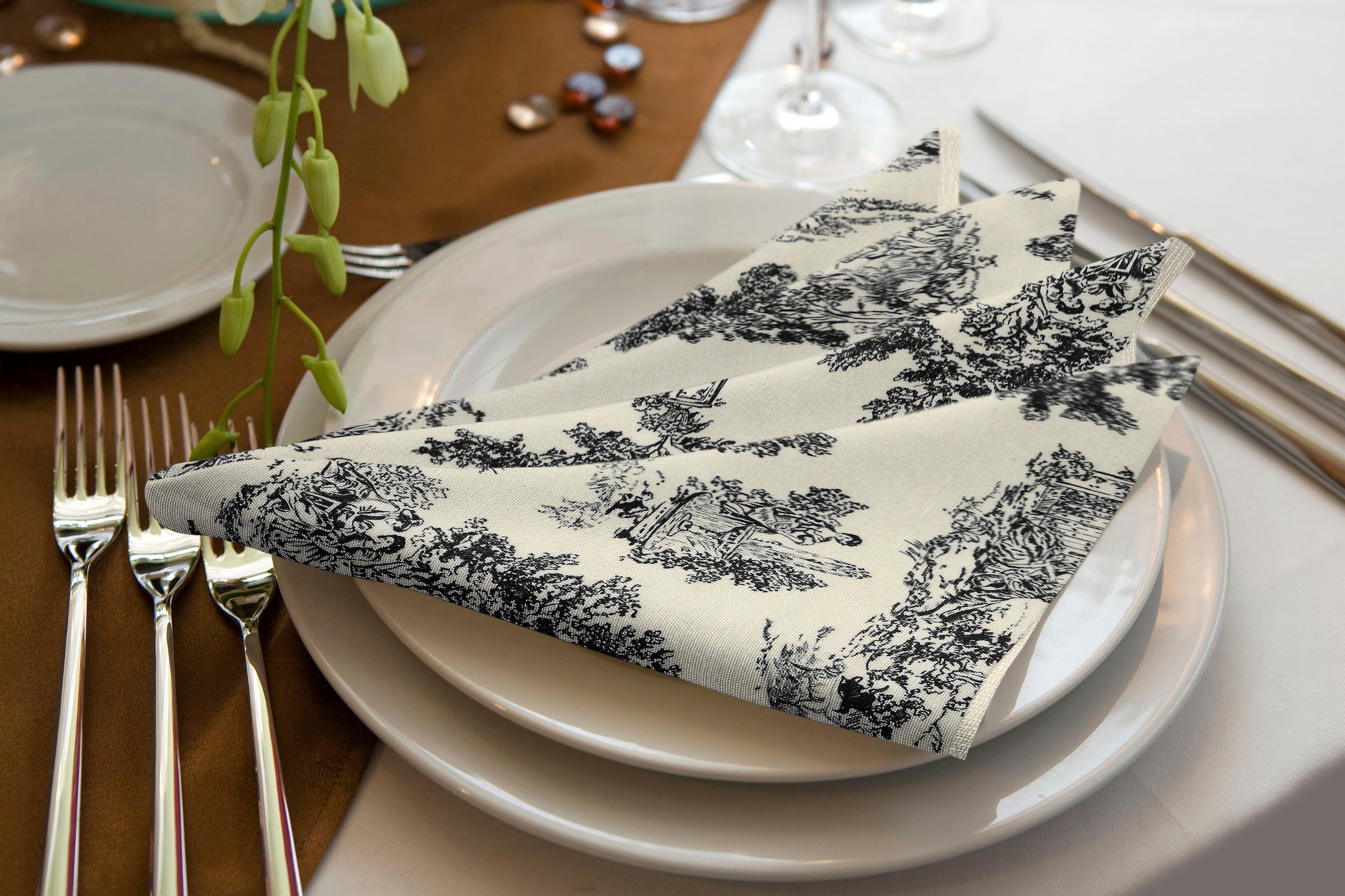 Adam Stoffserviette "Good Old Days" GOTS organic,zertifiziert durch CERES 0 günstig online kaufen