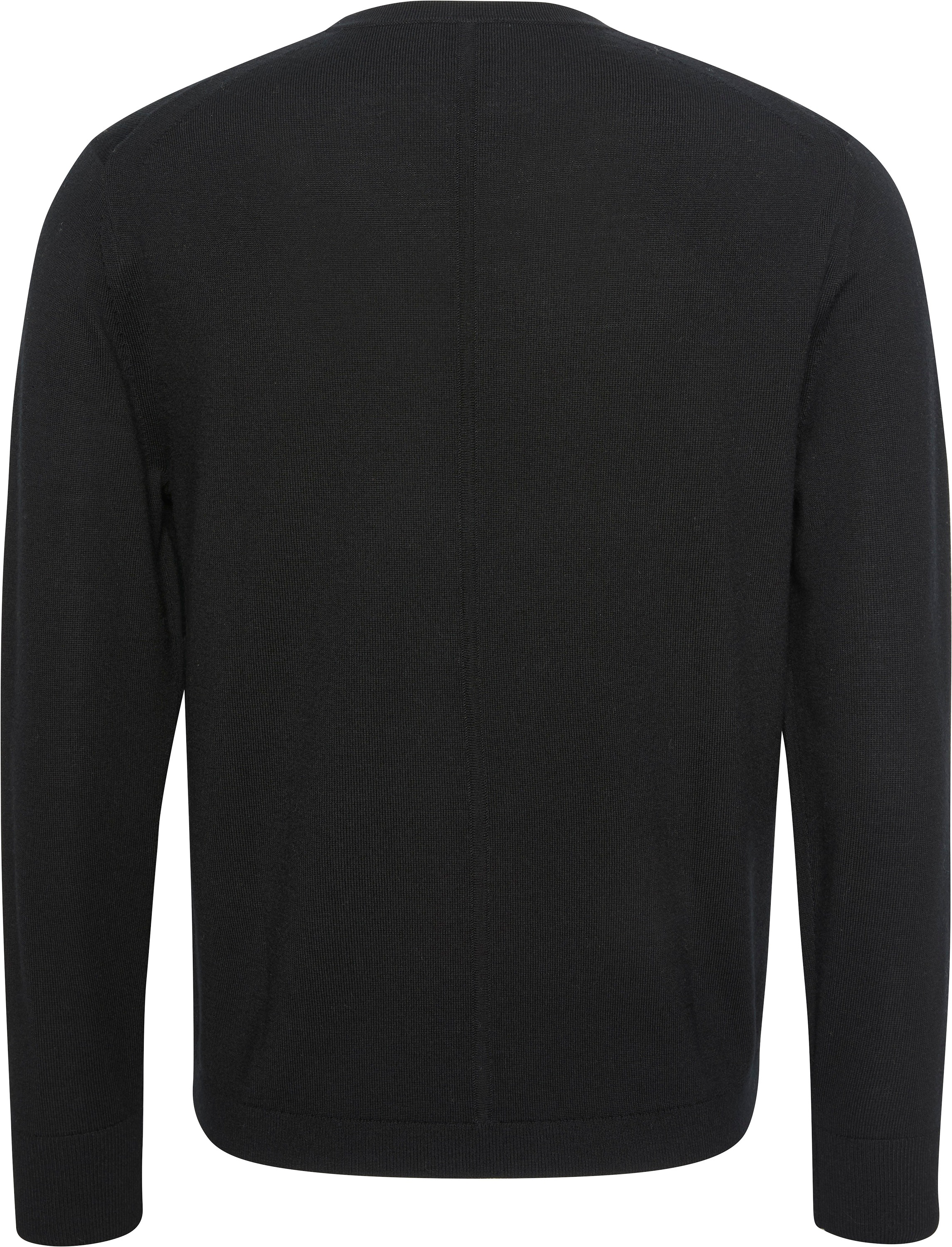 Calvin Klein Strickpullover "LS 100% MERINO CREW 14GG", Mit Rundhalsausschn günstig online kaufen