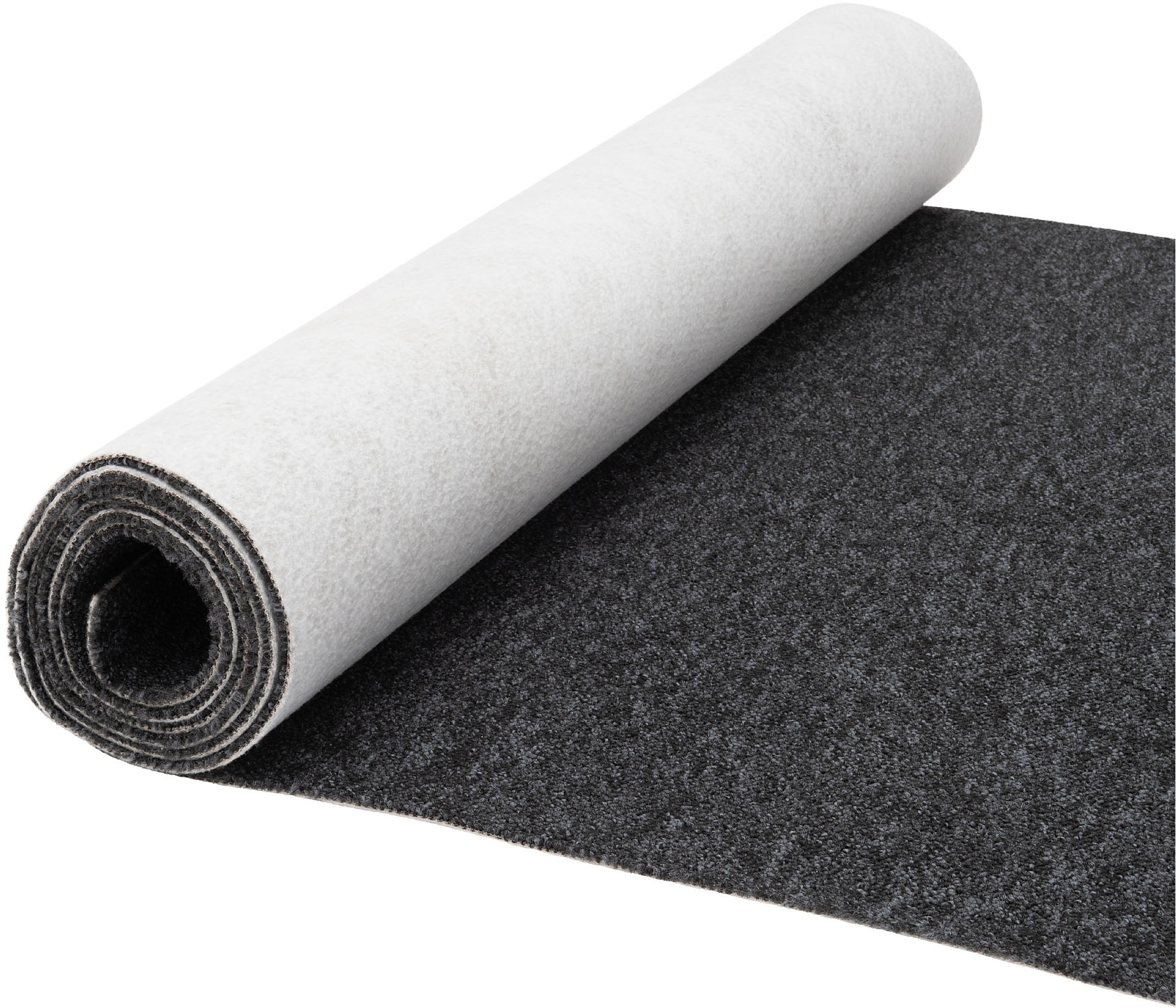 Thumbnail - my home Teppichboden "Fortis, Schlinge, Gesamthöhe 5 mm, Made in Netherlands" rechteckig meliert, Breite 400 cm, strapaz...