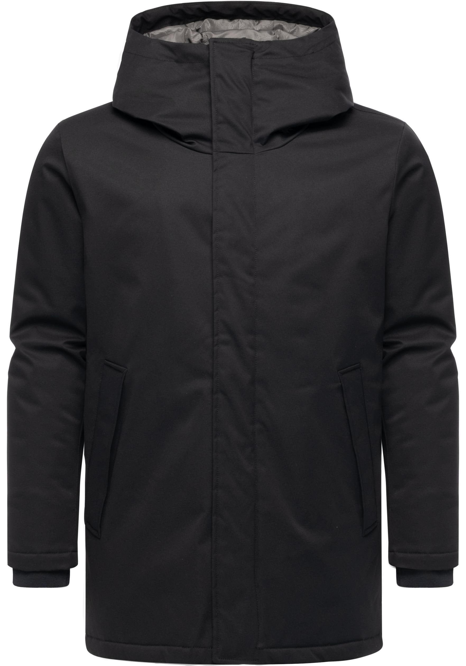 RAGWEAR Herren Kurzmantel "Parcan Twill YOUMODO"schwarz, Gr. L, Obermaterial: 100% Polyester; Innenfutter: 100% Polyester; Wattierung: 100%