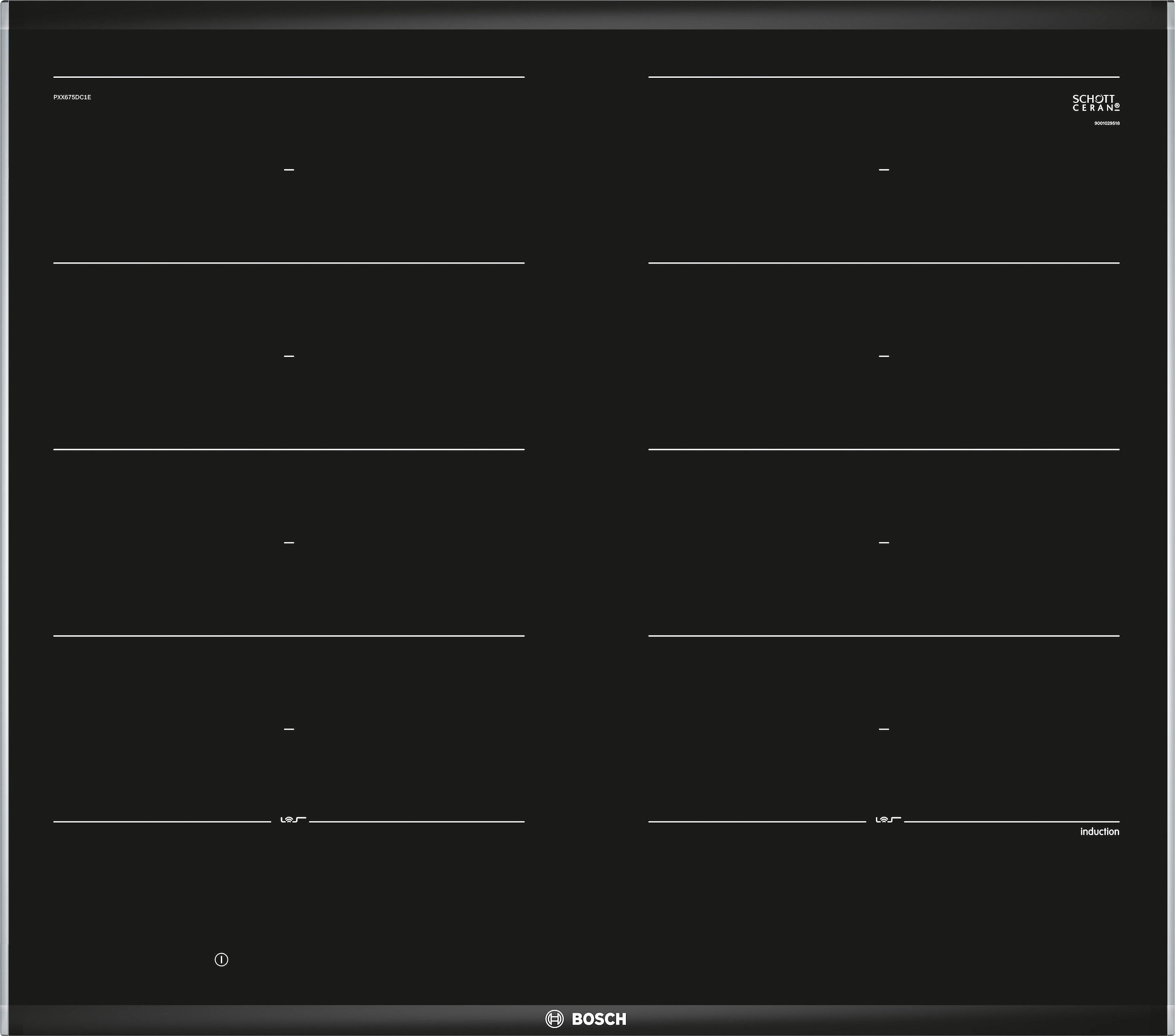 BOSCH Flex-Induktions-Kochfeld von SCHOTT CERAN®, PXX675DC1E, mit  PerfectFry-Bratsensor | BAUR