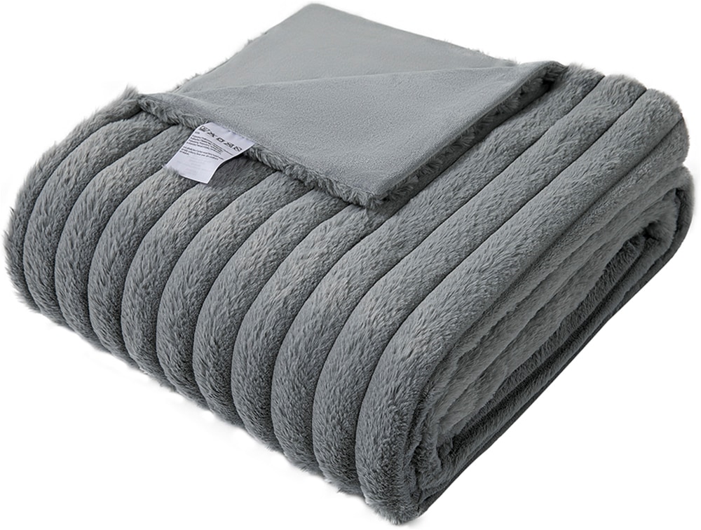 OTTO home Wohndecke "Milara Premium" hochwertige, flauschige Wohndecke, Tagesdecke, Premium 350g/m²