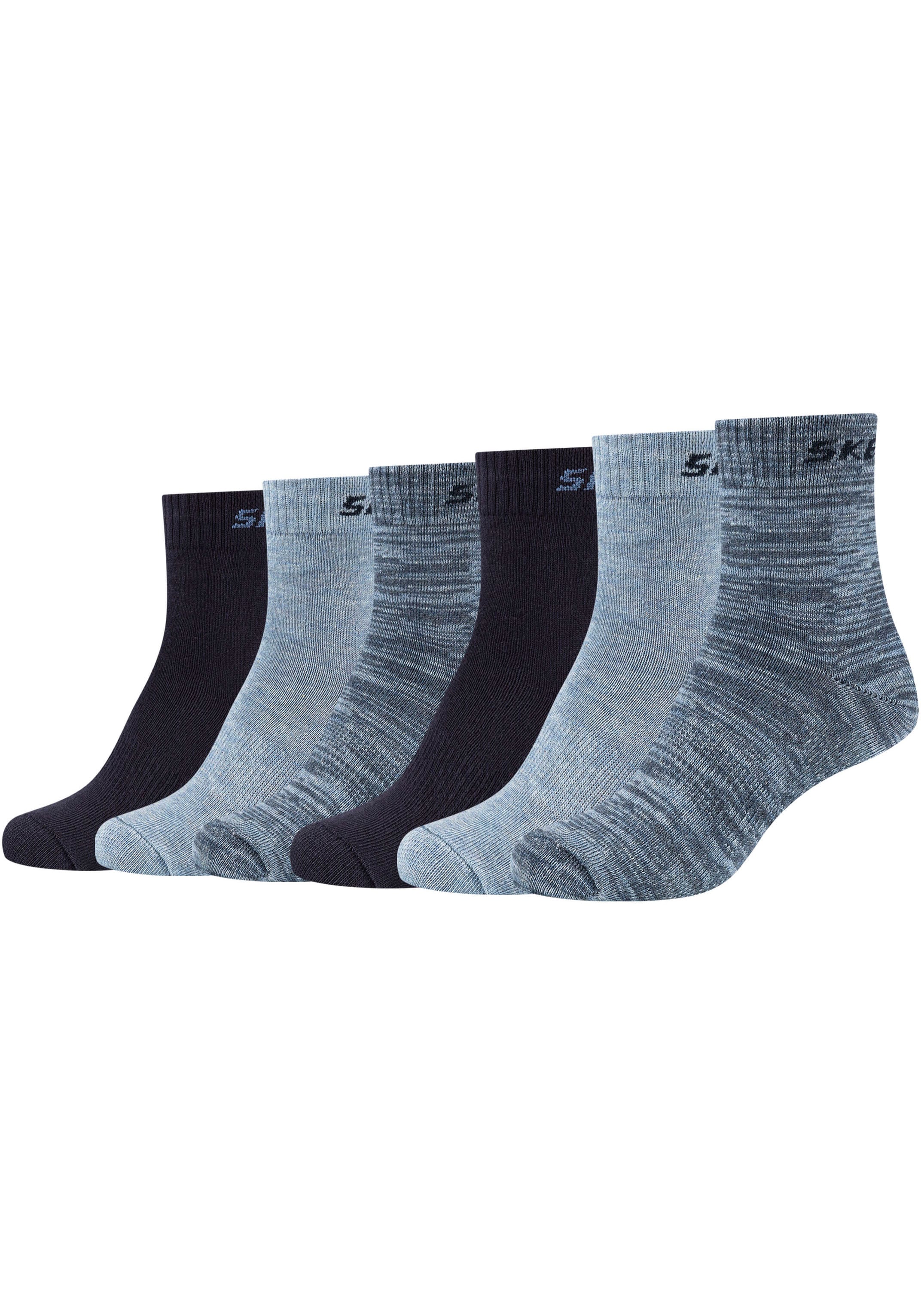 Skechers Socken, | Stabilität für Mittelfußunterstützung ▷ (Packung, 6 Paar), gibt BAUR