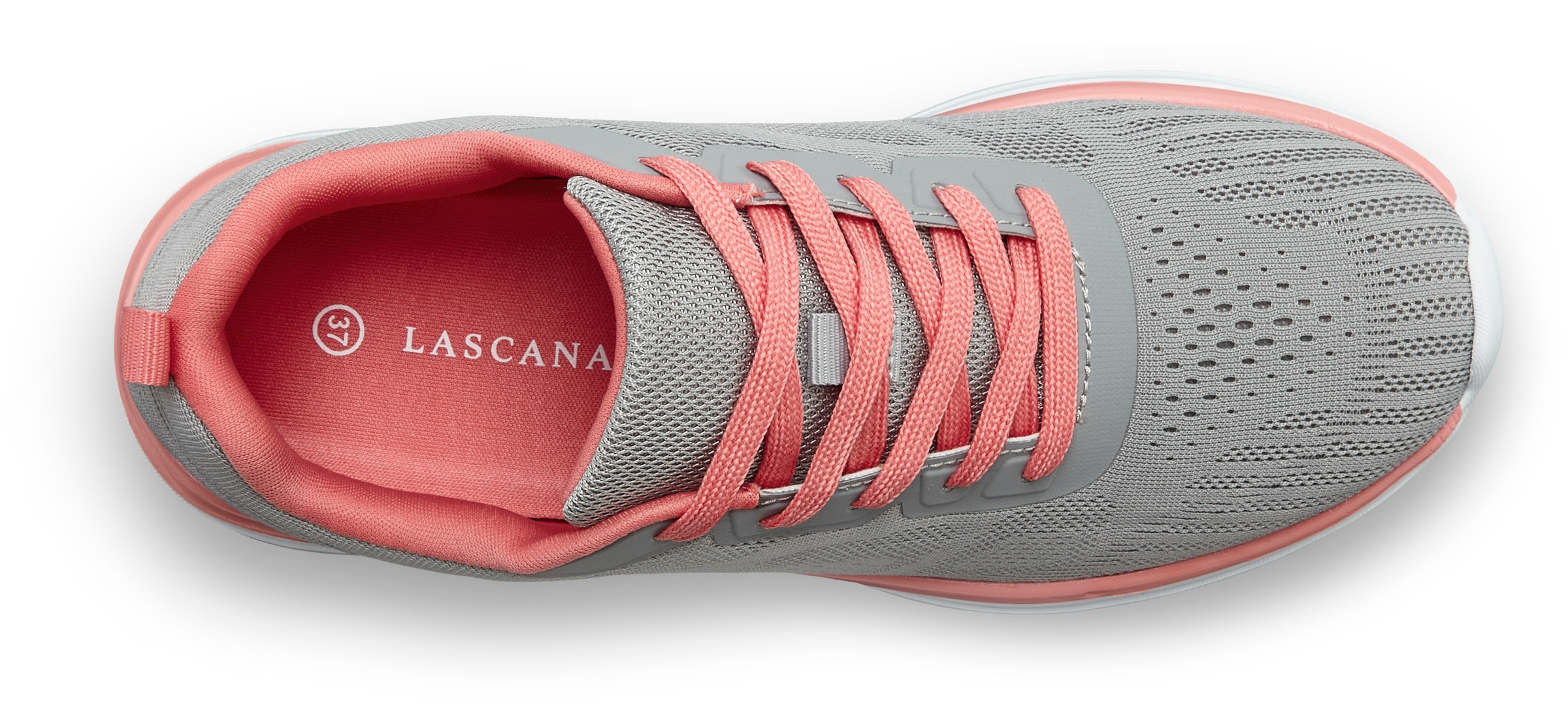 Thumbnail - LASCANA Sneaker "Freizeitschuh, Halbschuh, Turnschuhe," mit farbigen Details im sportiven Look VEGAN