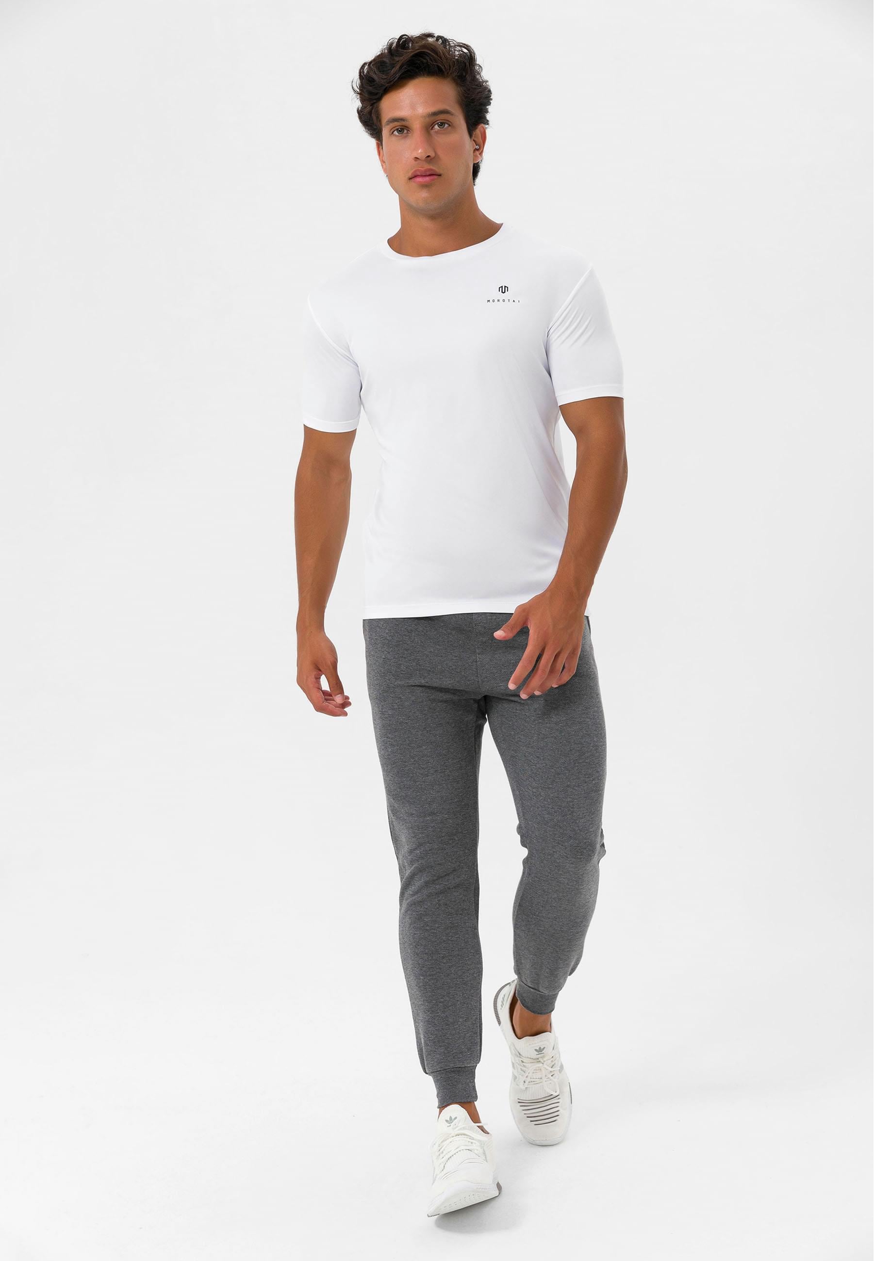 MOROTAI Langarmhemd »MOROTAI Herren Morotai Ultralight Basic Tee«, (1 tlg.)