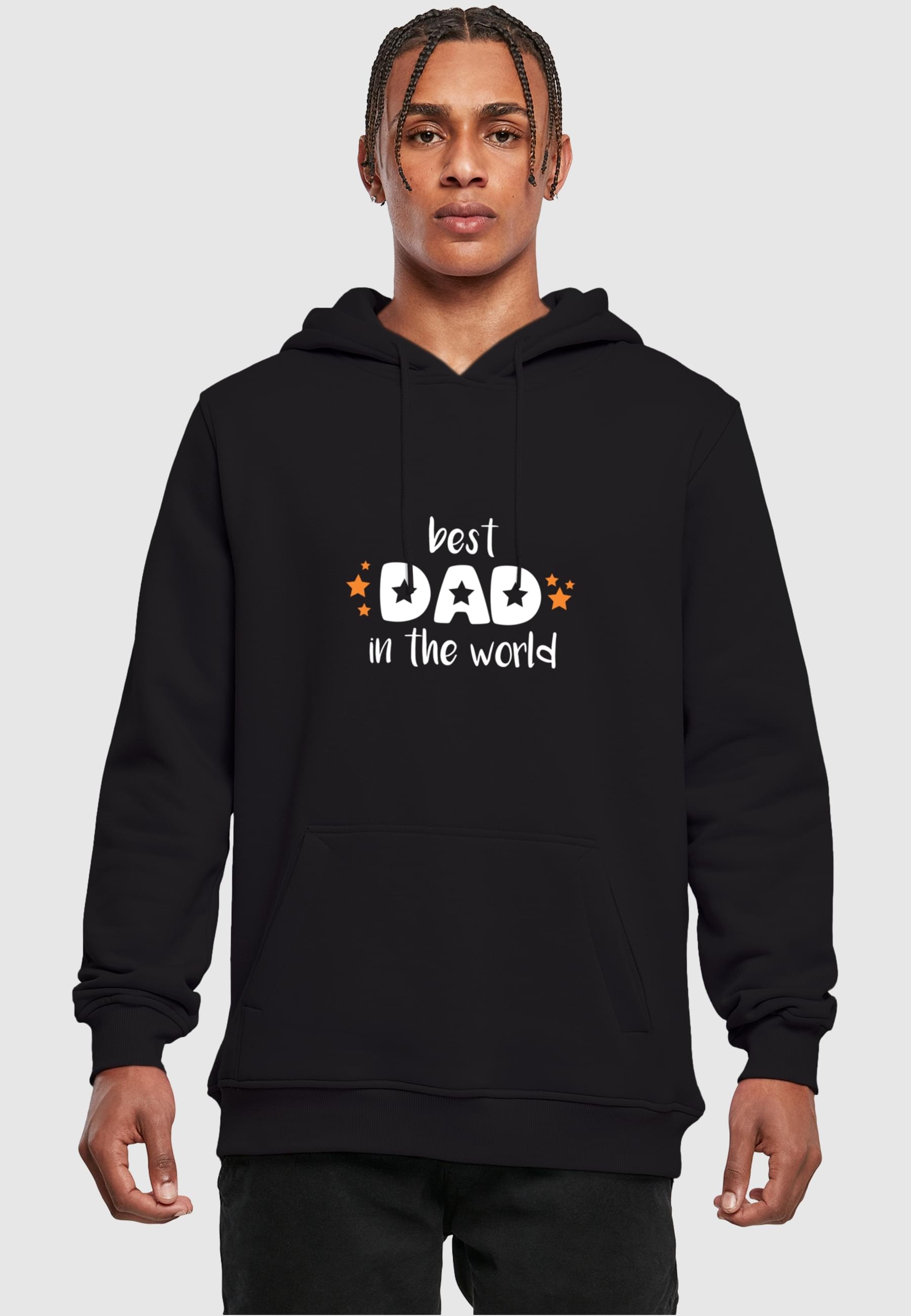 Merchcode Kapuzensweatshirt »Merchcode Herren Fathers Day - Best Dad In The World Hoody«, (1 tlg.)
