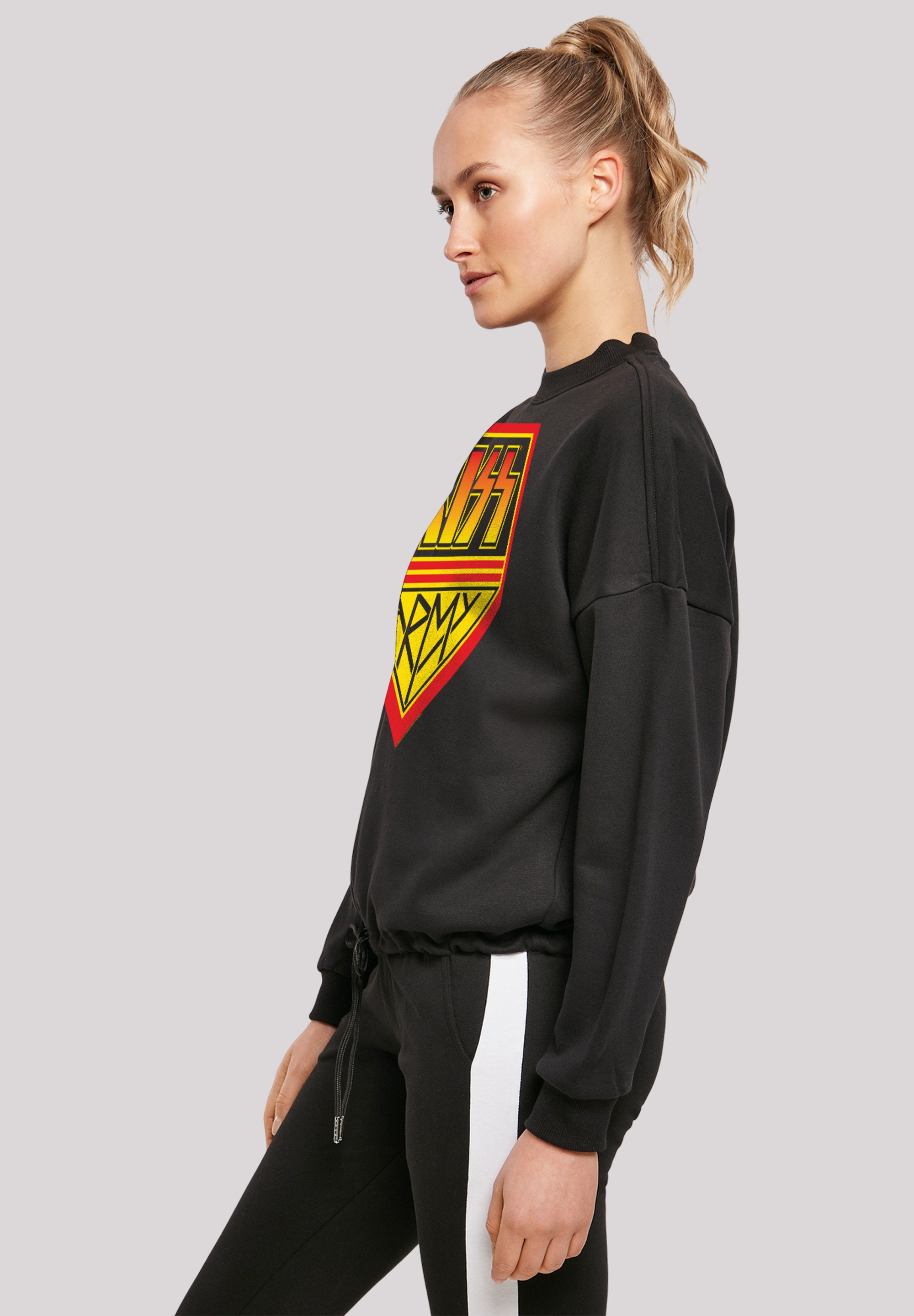 F4NT4STIC Sweatshirt »Kiss Army Logo«, Premium Qualität