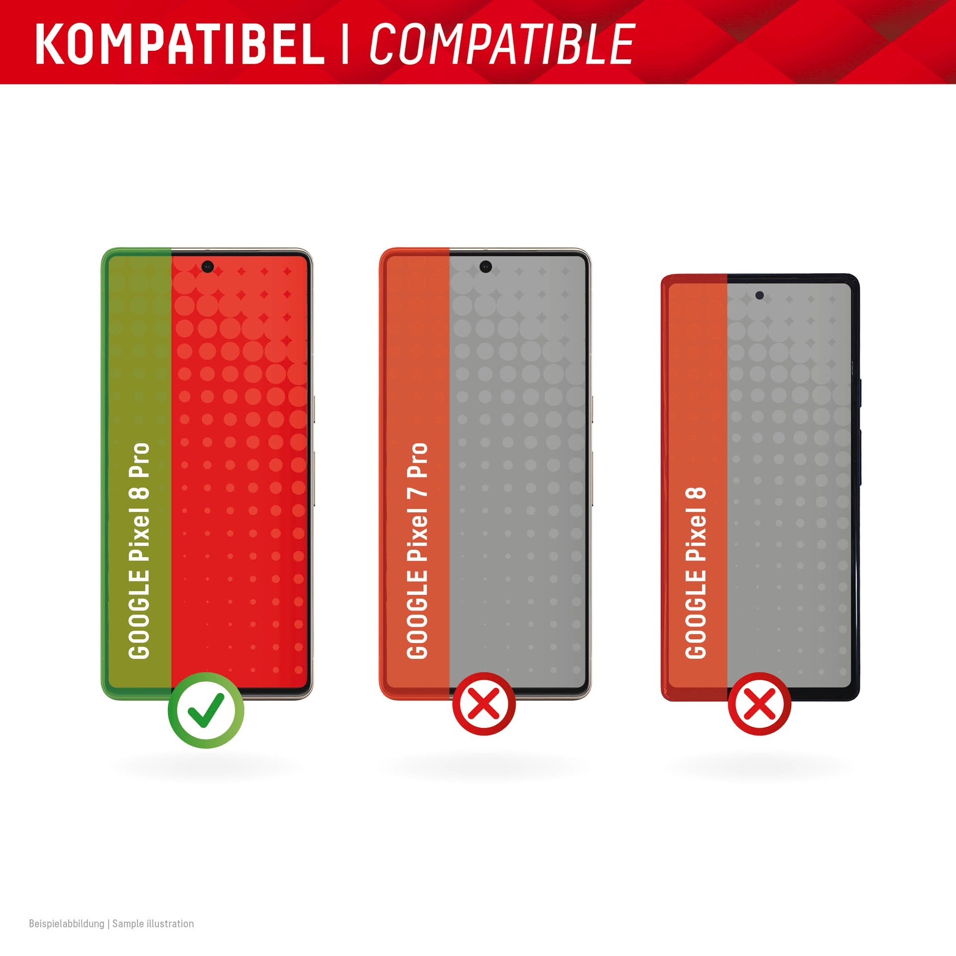 Displex Displayschutzglas »Real Glass«, Displayschutzfolie Displayschutz kratzer-resistent 10H splitterfest