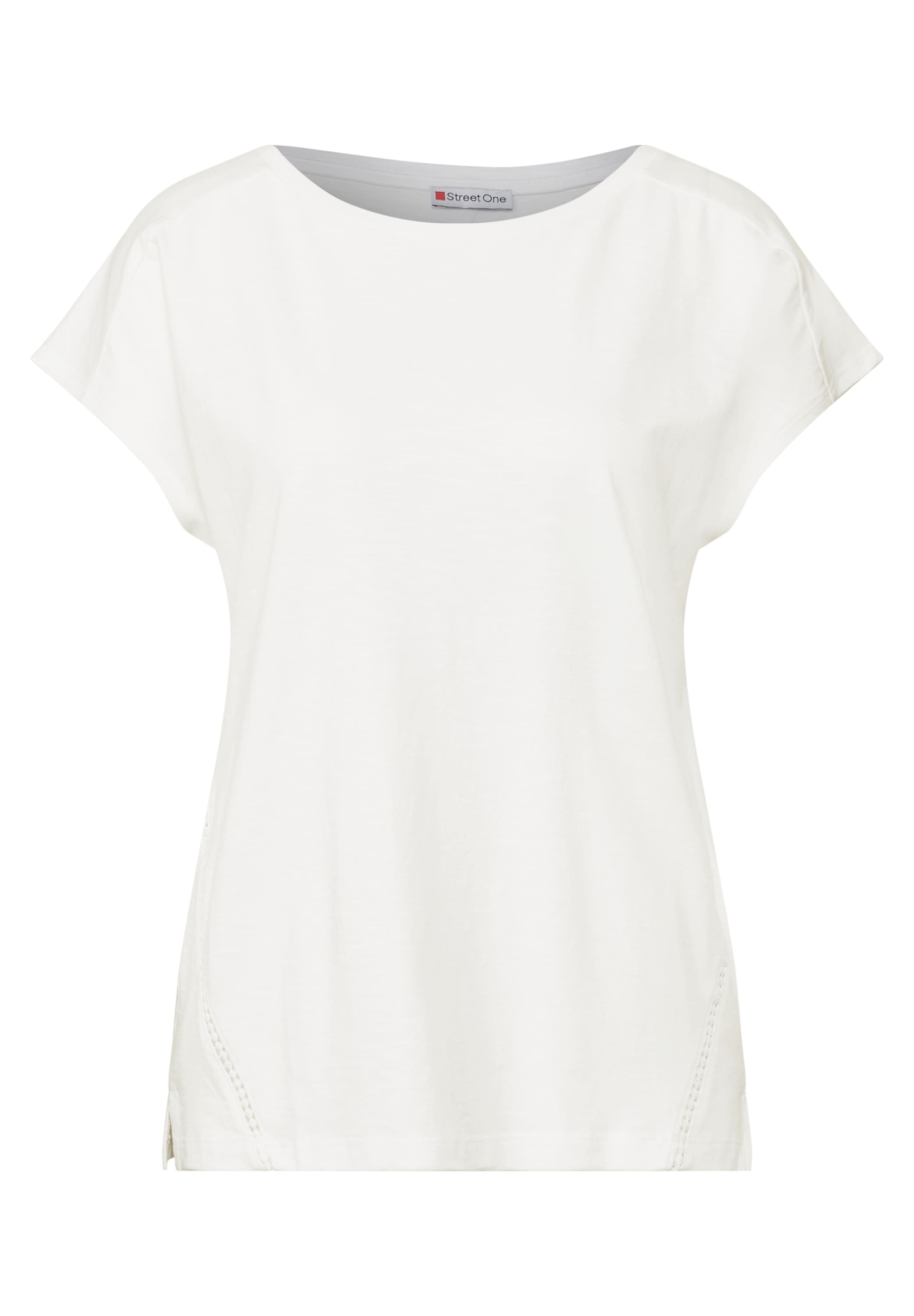STREET ONE Shirttop, mit Häkeldetails
