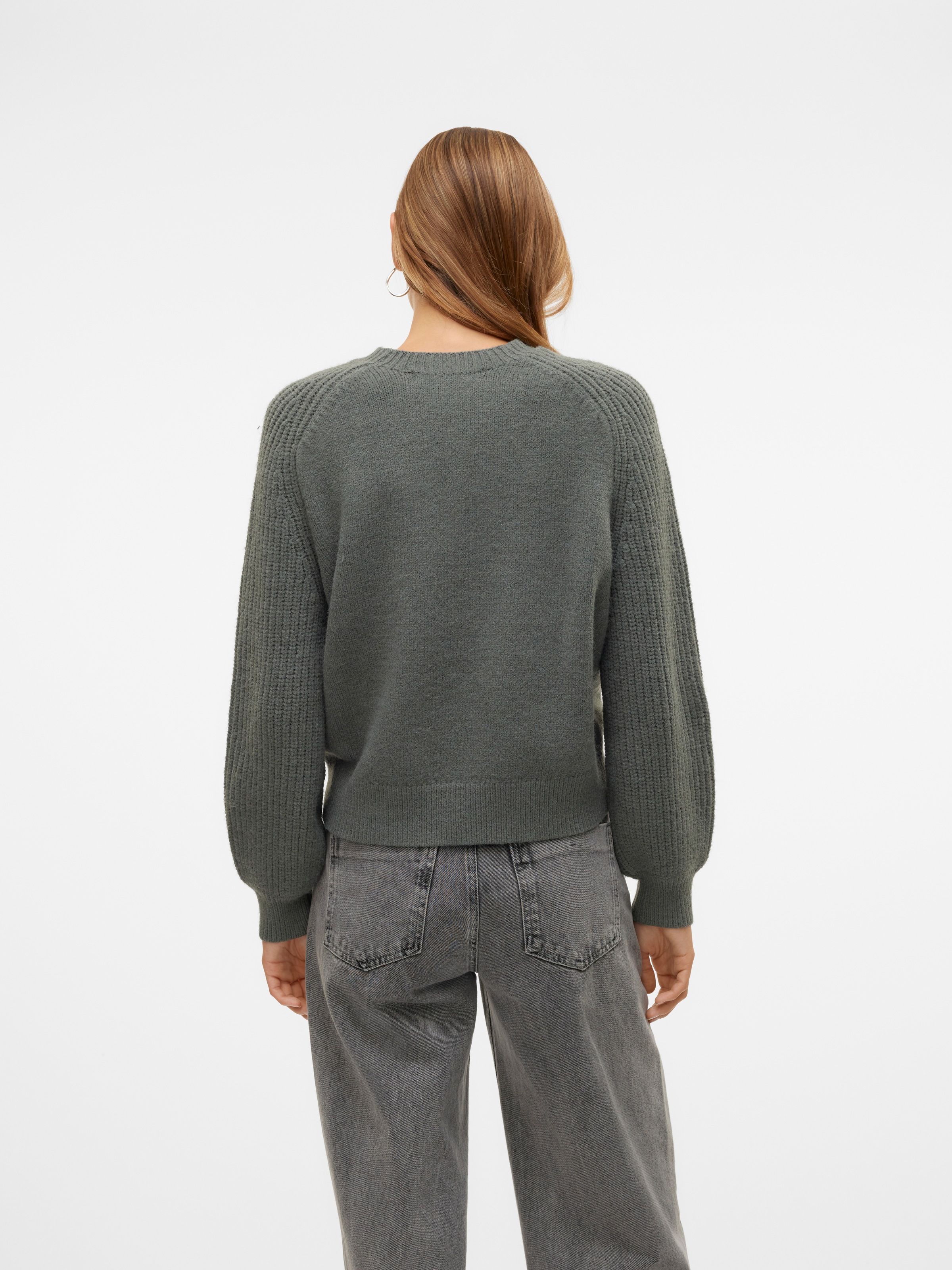 Thumbnail - Vero Moda Rundhalspullover "VMENYA LS O-NECK PULLOVER BOO"