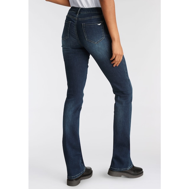 Arizona Bootcut-Jeans »Ultra-Stretch«, Mid-Waist kaufen | BAUR