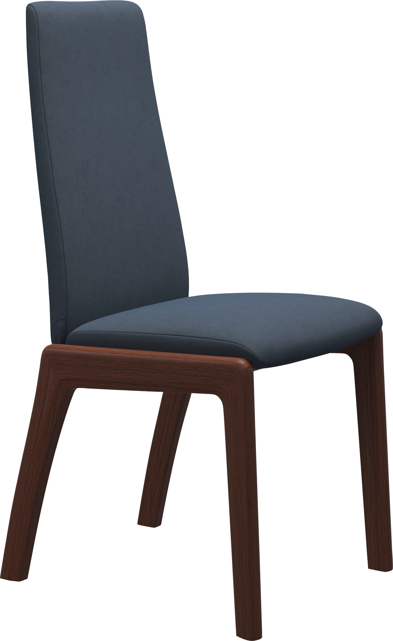 Stressless® Polsterstuhl »Laurel«, Microfaser DINAMICA, Low Back, Größe L, mit abgerundeten Beinen in Walnuss