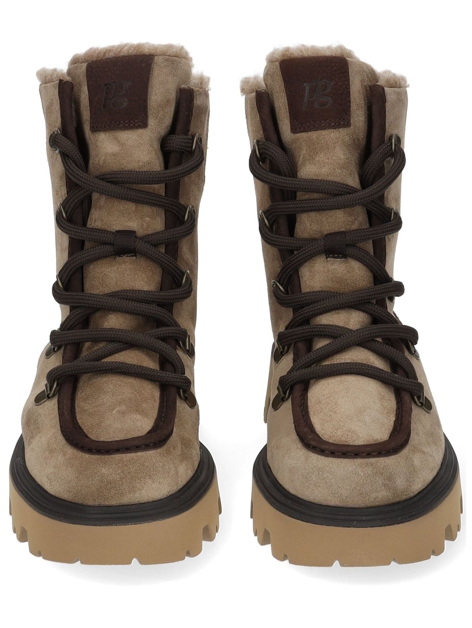 Paul Green Schnürstiefelette »Paul Green Stiefelette Veloursleder«