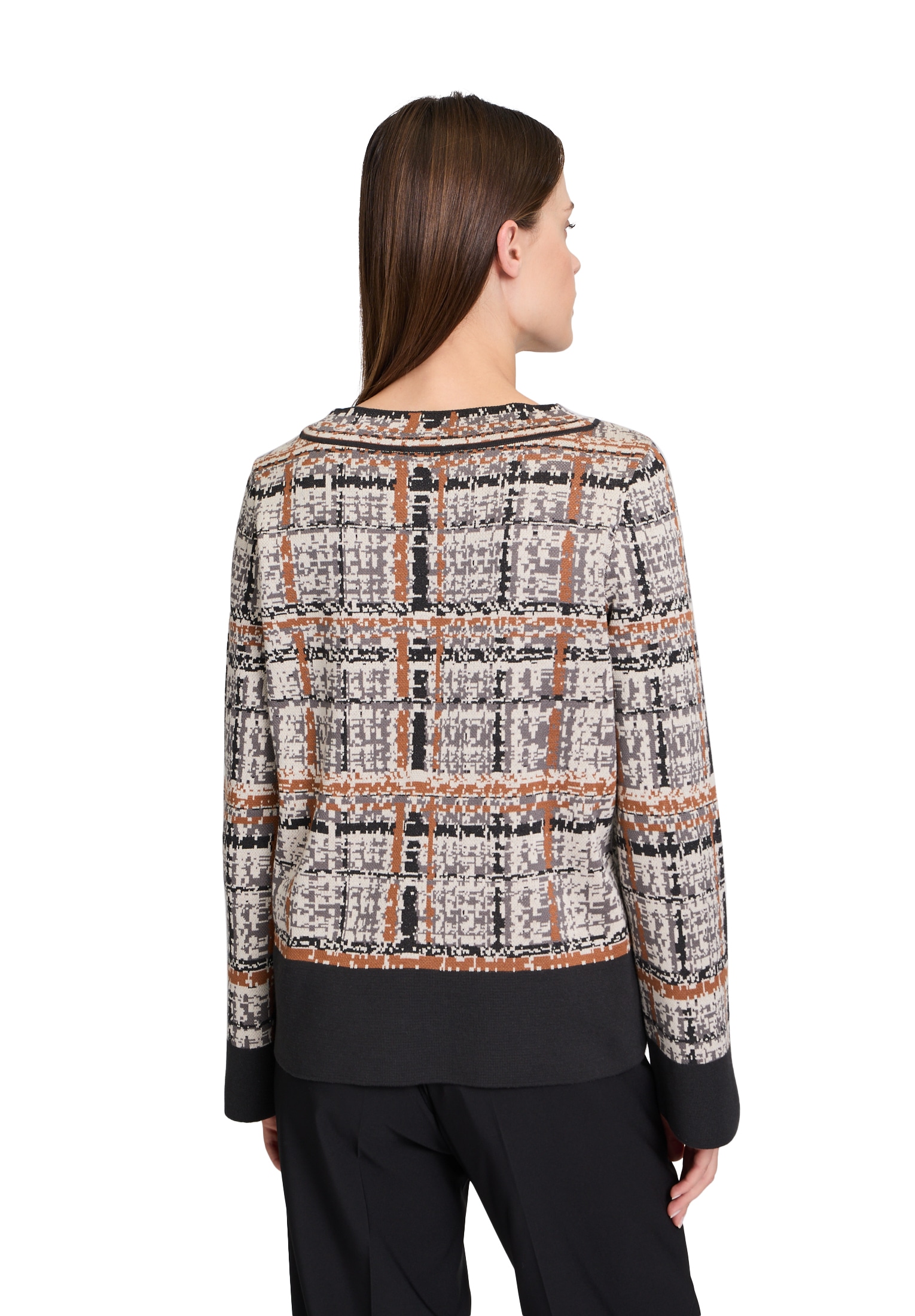 Betty Barclay Strickpullover »Betty Barclay Strickpullover mit Jacquard«, (1 tlg.), Hotfix
