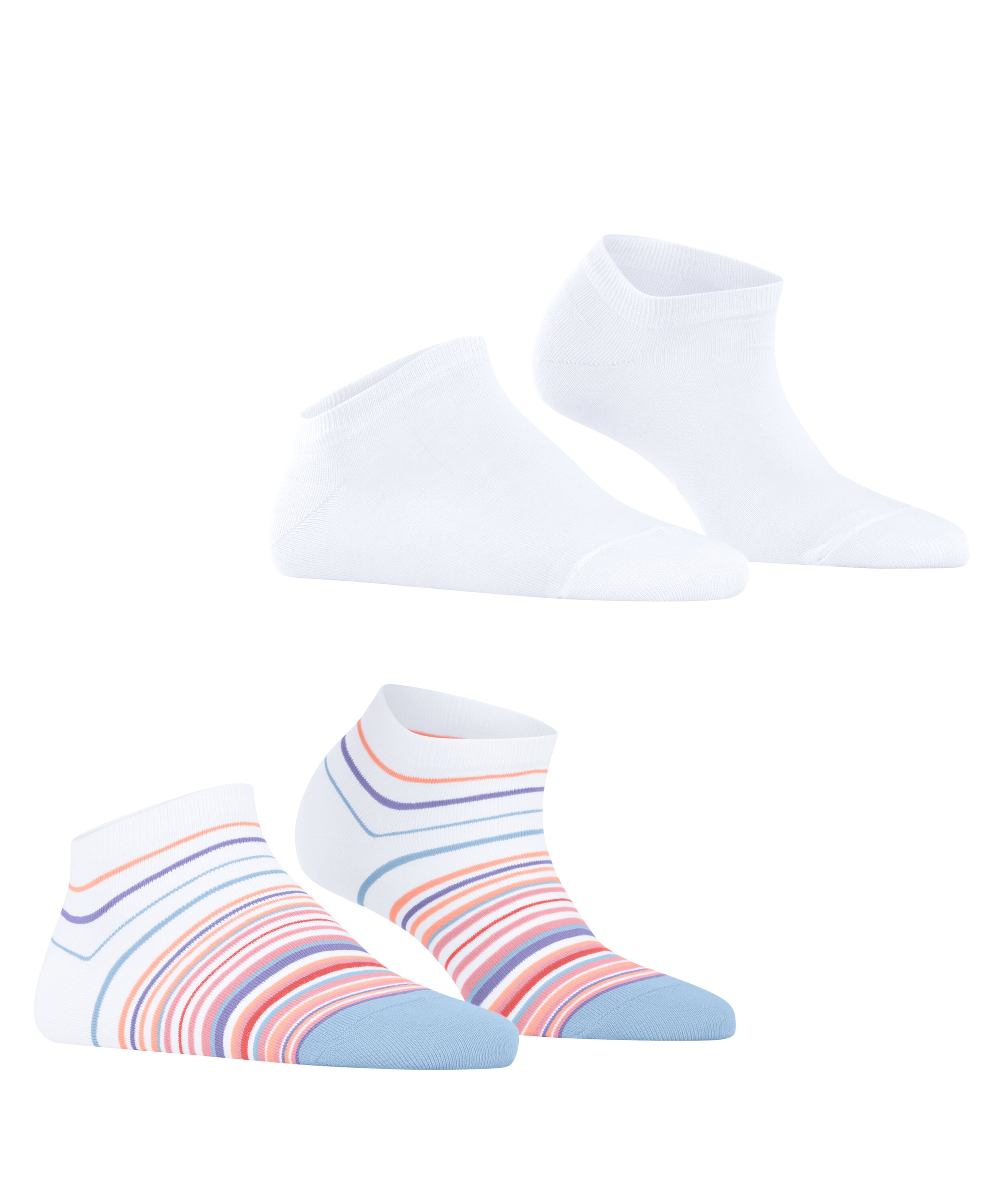 Esprit Sneakersocken »Multi Stripe 2-Pack« 2 Stk. tlg.