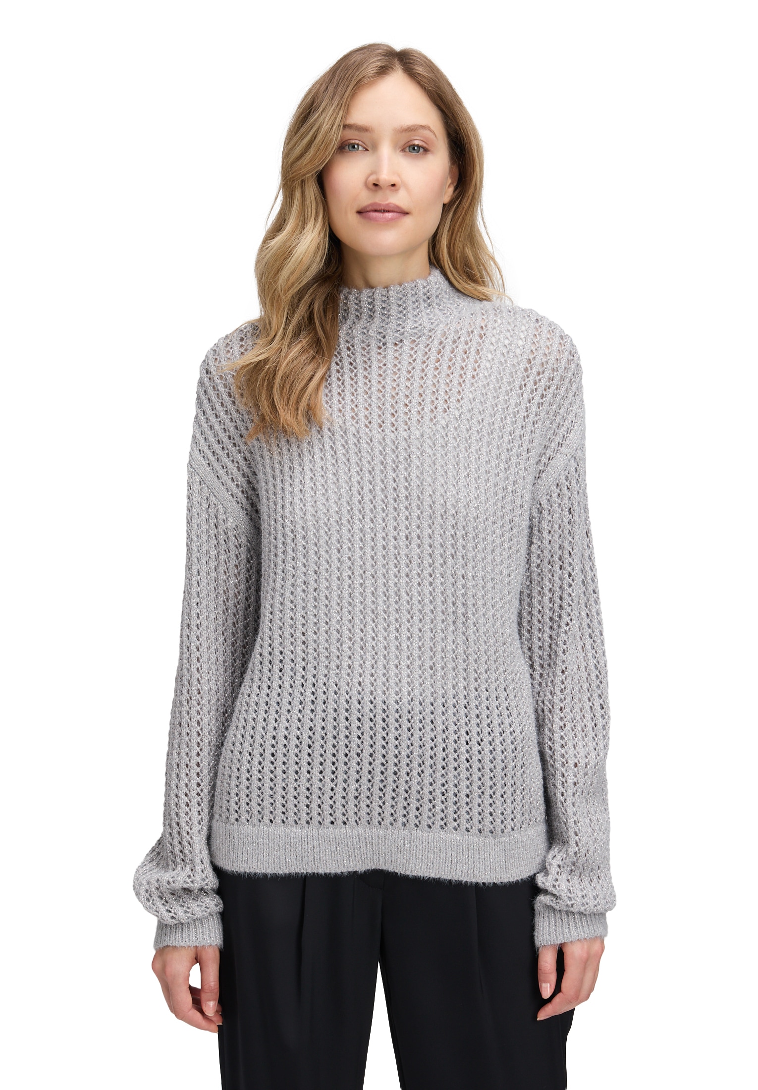 Betty Barclay Strickpullover "Damen Strickpullover mit hohem Kragen", 1 Stk günstig online kaufen