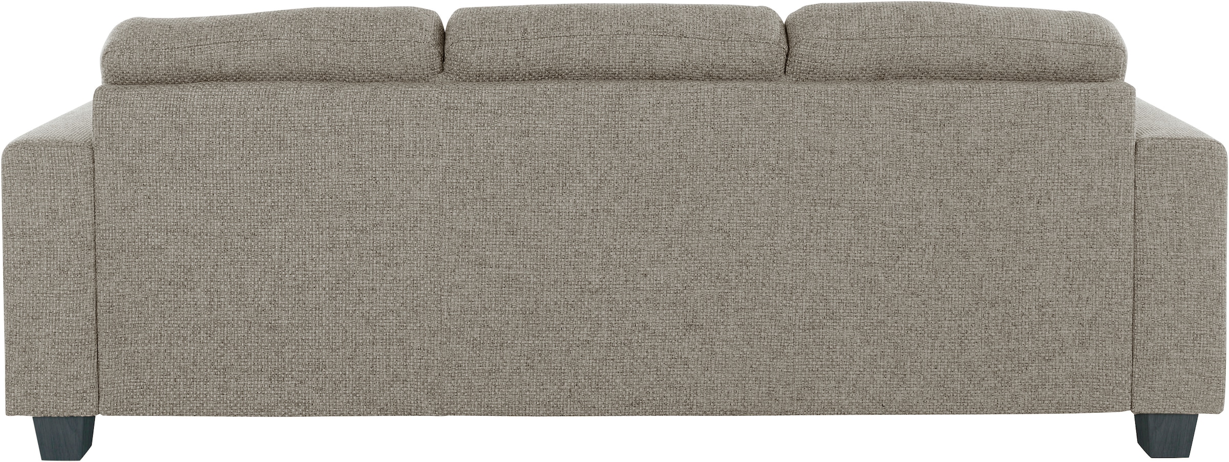TRENDMANUFAKTUR 3-Sitzer »Chamber mit hohem Sitzkomfort«, in zeitloser Optik, Kopfstützen optional bestellbar