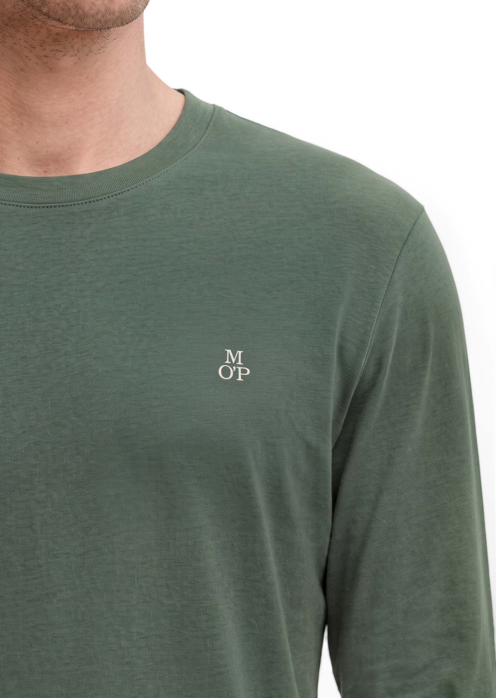 Marc O'Polo Langarmshirt »aus reiner Bio-Baumwolle«