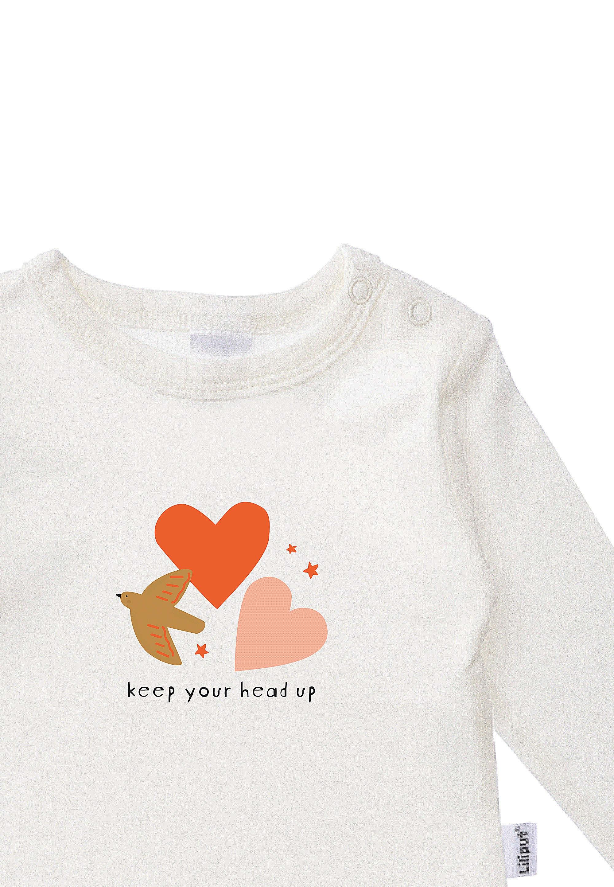 Thumbnail - Liliput Langarmshirt "Keep Your Head Up" mit angenehmem Rundhalsausschnitt