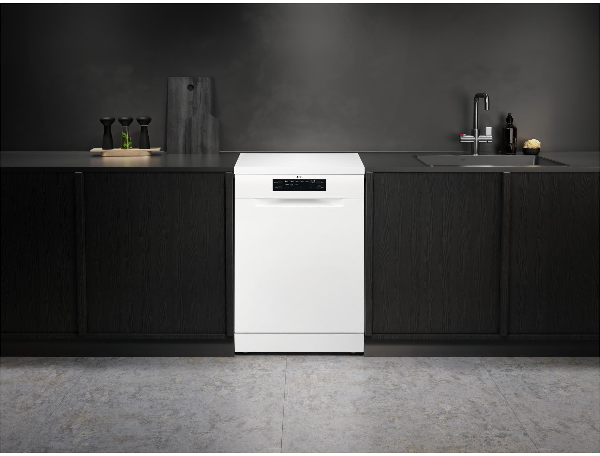 AEG Standgeschirrspüler 5000 »FFB7572APW«, 14 Maßgedecke, AirDry