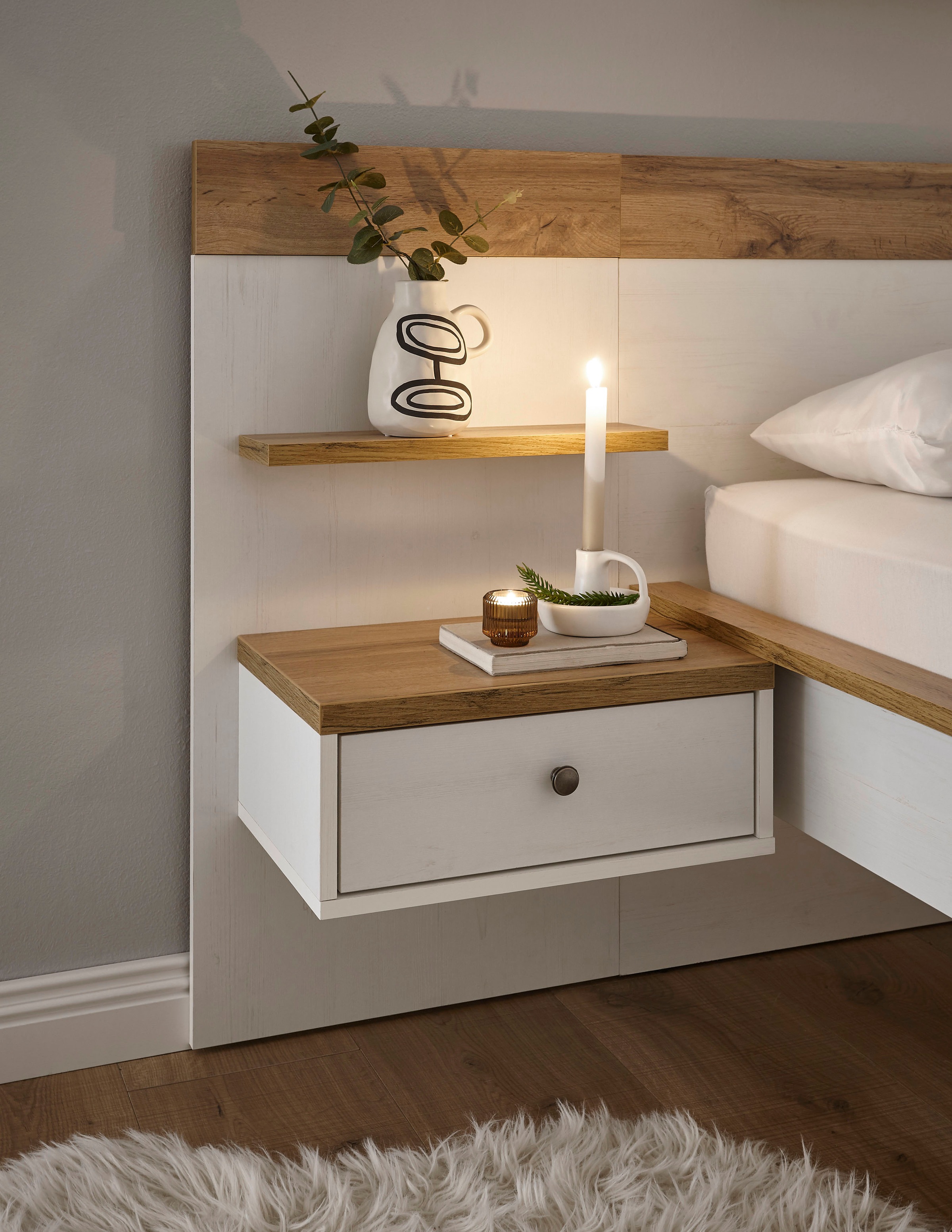 Home affaire Nachtkonsole »WESTMINSTER«, mit 1 Schublade