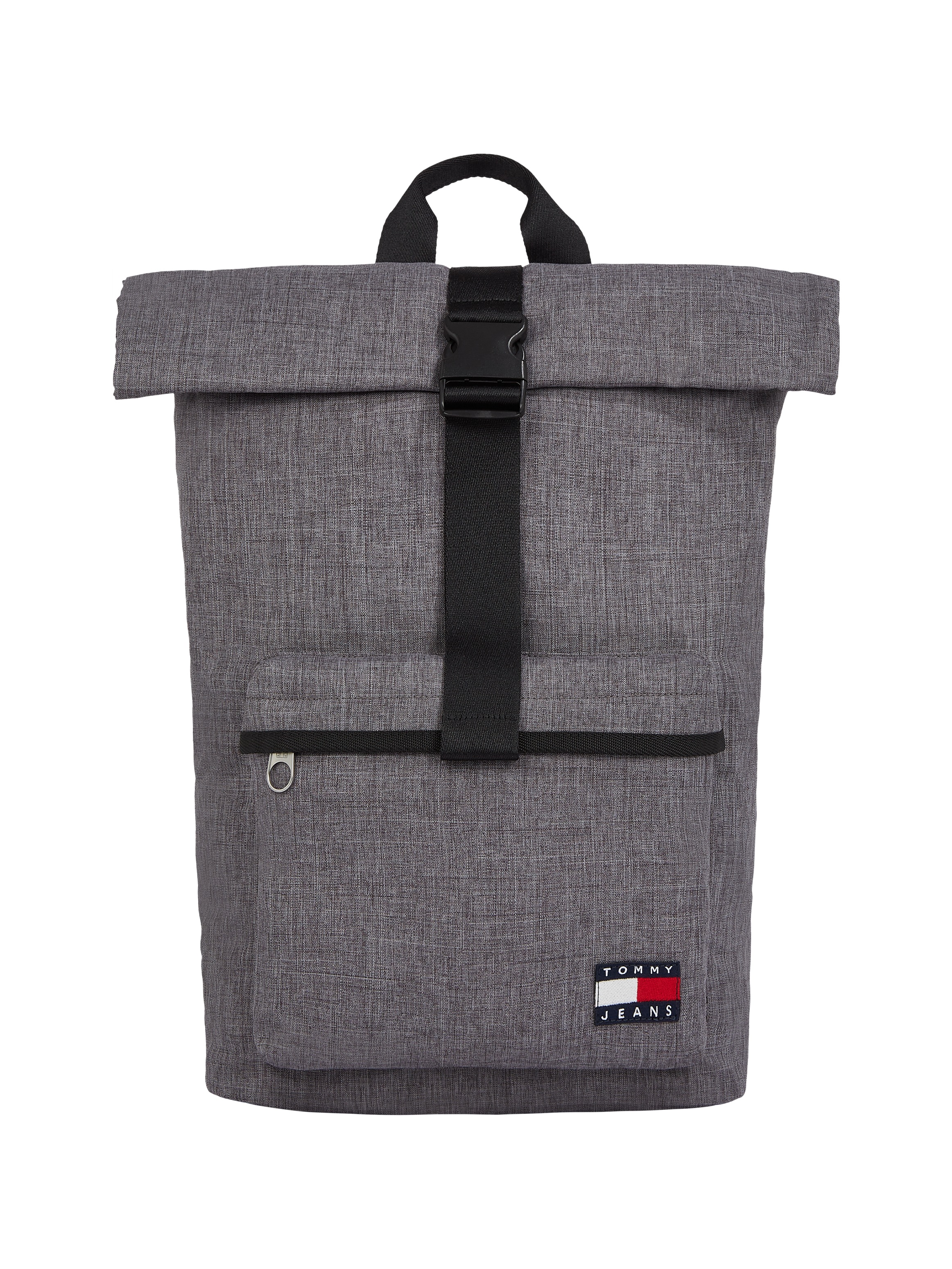 Tommy Jeans Rucksack "TJM ESS DAILY SEASONAL ROLLTOP", Men, Freizeit-Rucksack, Freizeit-Bag mit Klick- und Reißverschlus