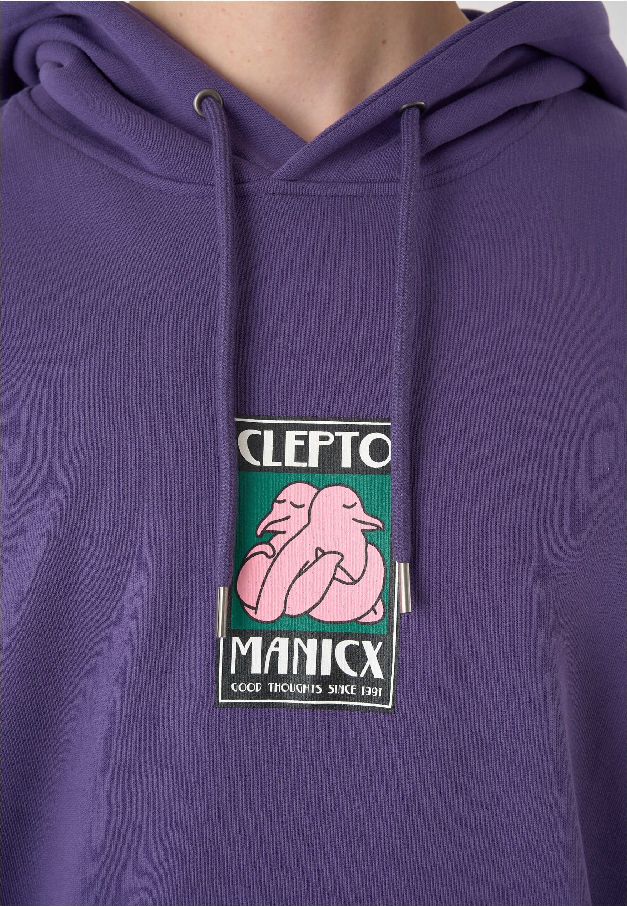 Cleptomanicx Kapuzensweatshirt »Hugull«, mit tollem Frontprint