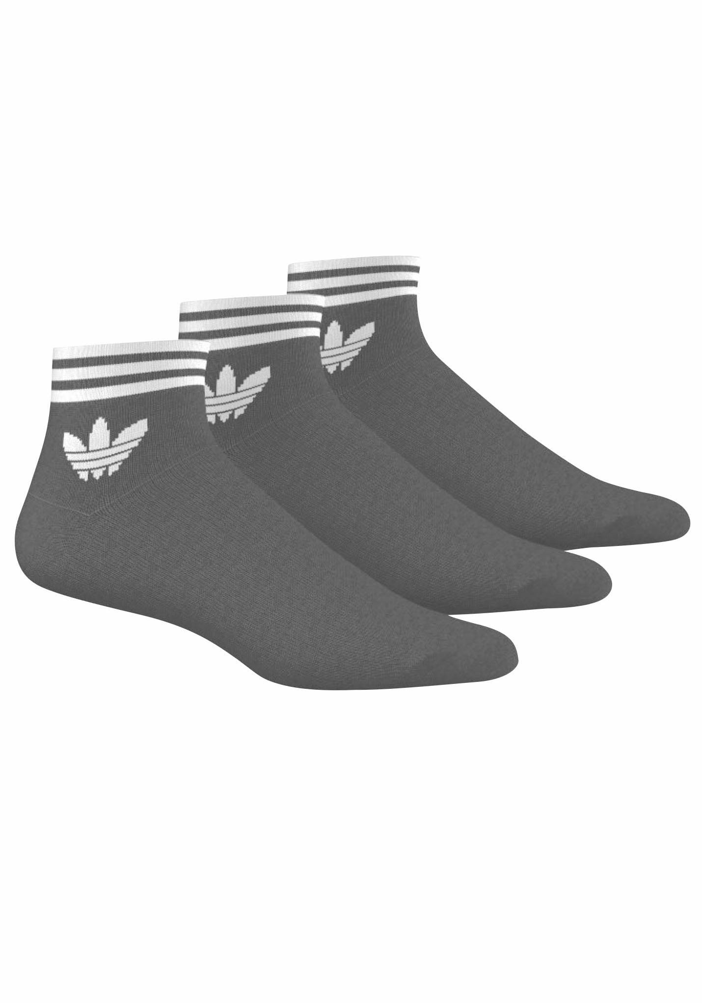 adidas Originals Sportsocken »TREFOIL ANKLE, 3 PAAR«, (3 Paar)