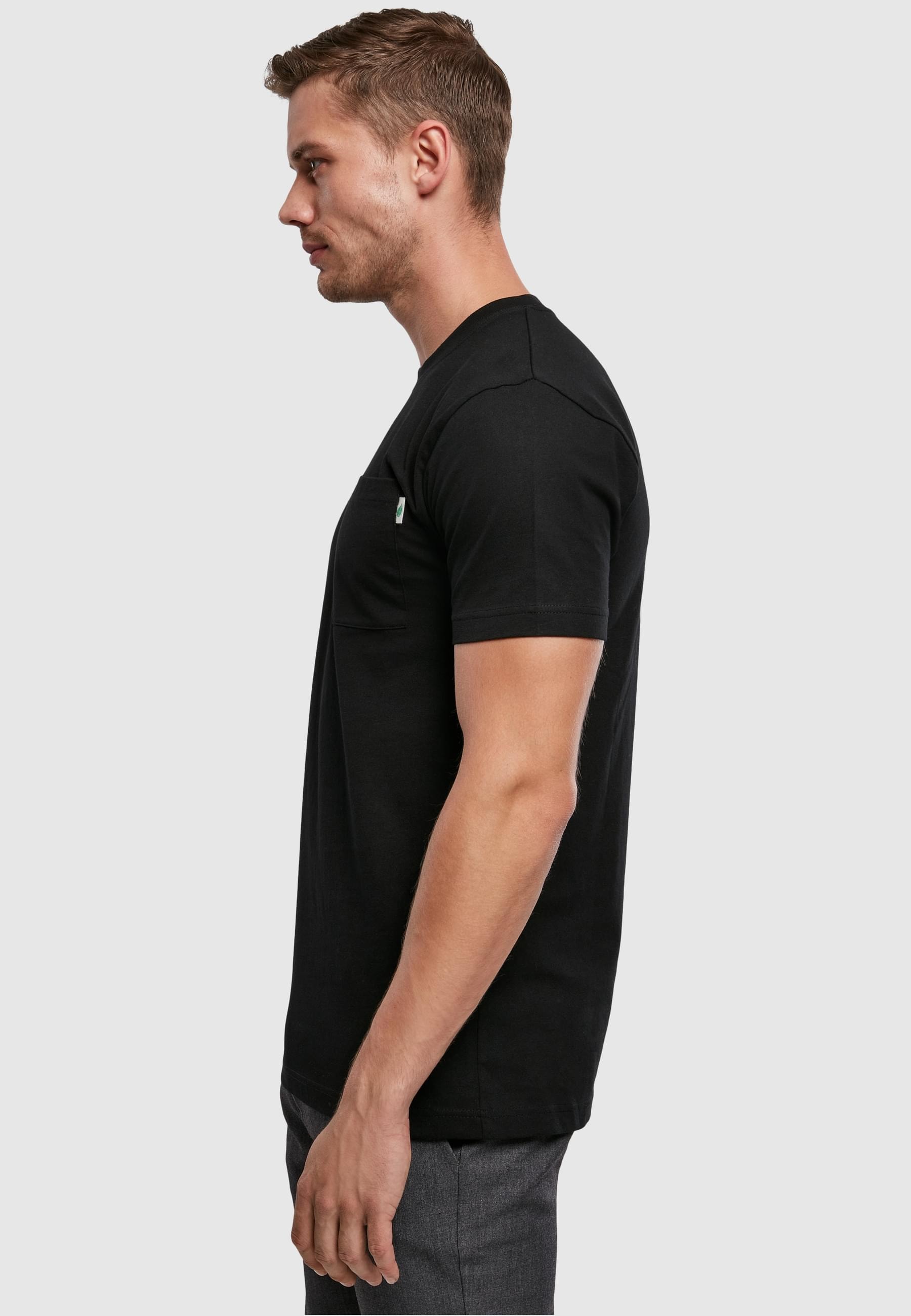 URBAN CLASSICS T-Shirt »Urban Classics Herren Organic Cotton Basic Pocket Tee«, (1 tlg.)
