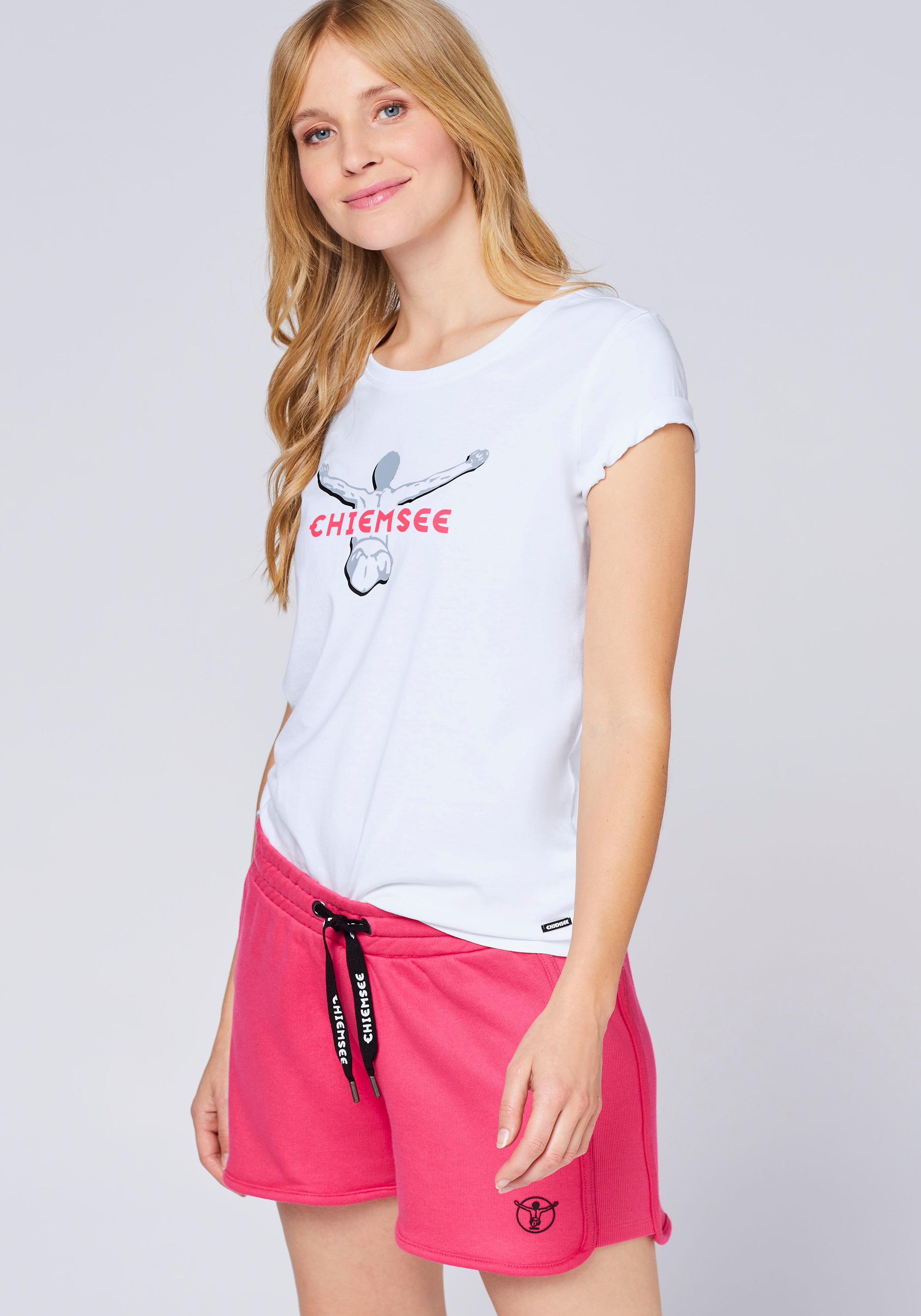 Chiemsee Women's Print T-Shirt White/XS 2