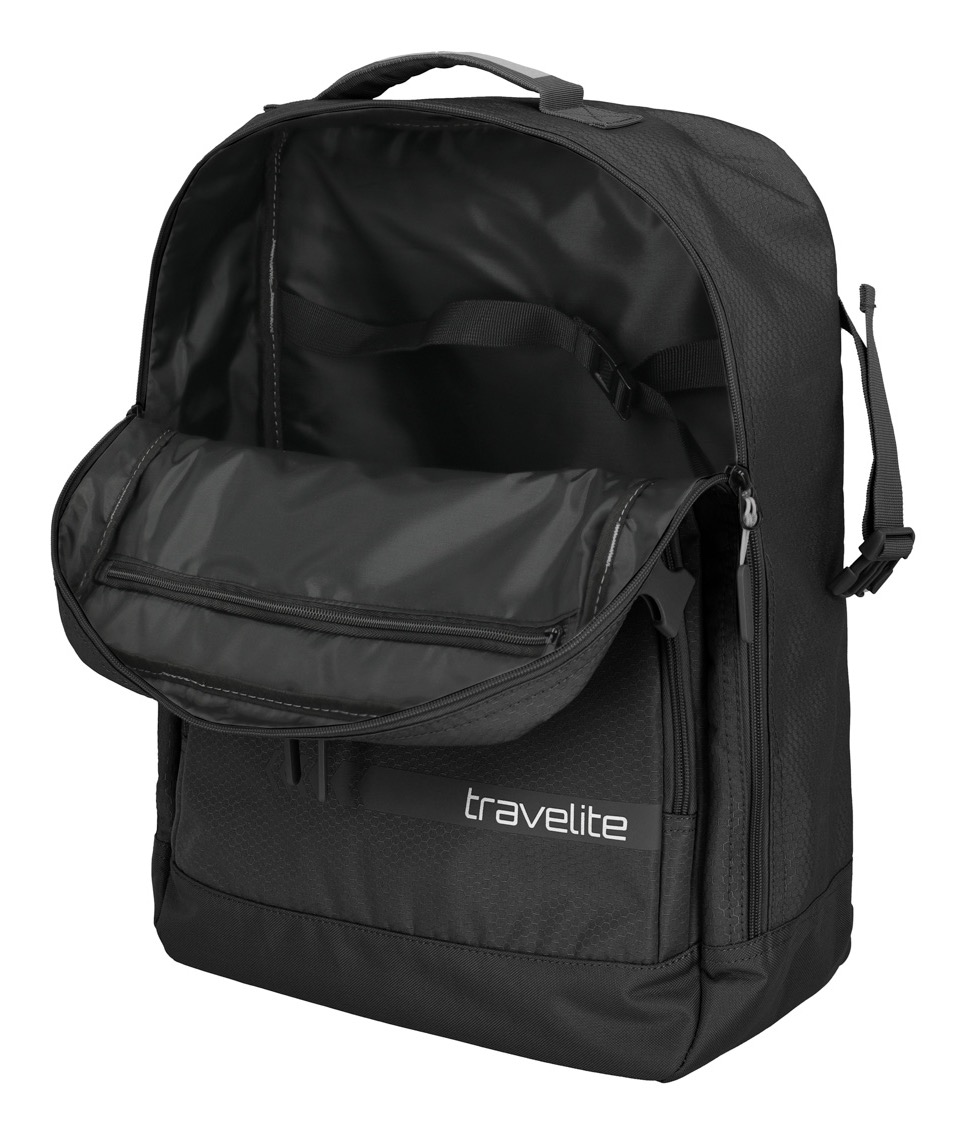 travelite Freizeitrucksack »KICK OFF Rucksack/Bordgepäck«, Reiserucksack Streetpack Kabinengepäck