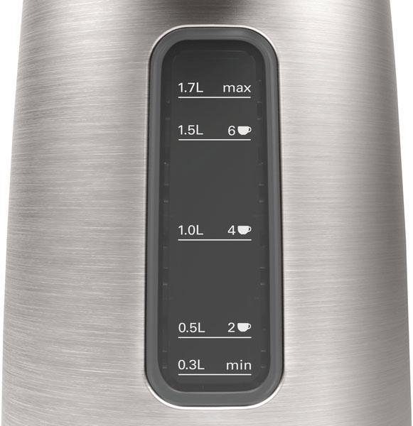 BOSCH Wasserkocher "DesignLine TWK5P480, Ausgießen ohne Spritzer, Tassenanz günstig online kaufen