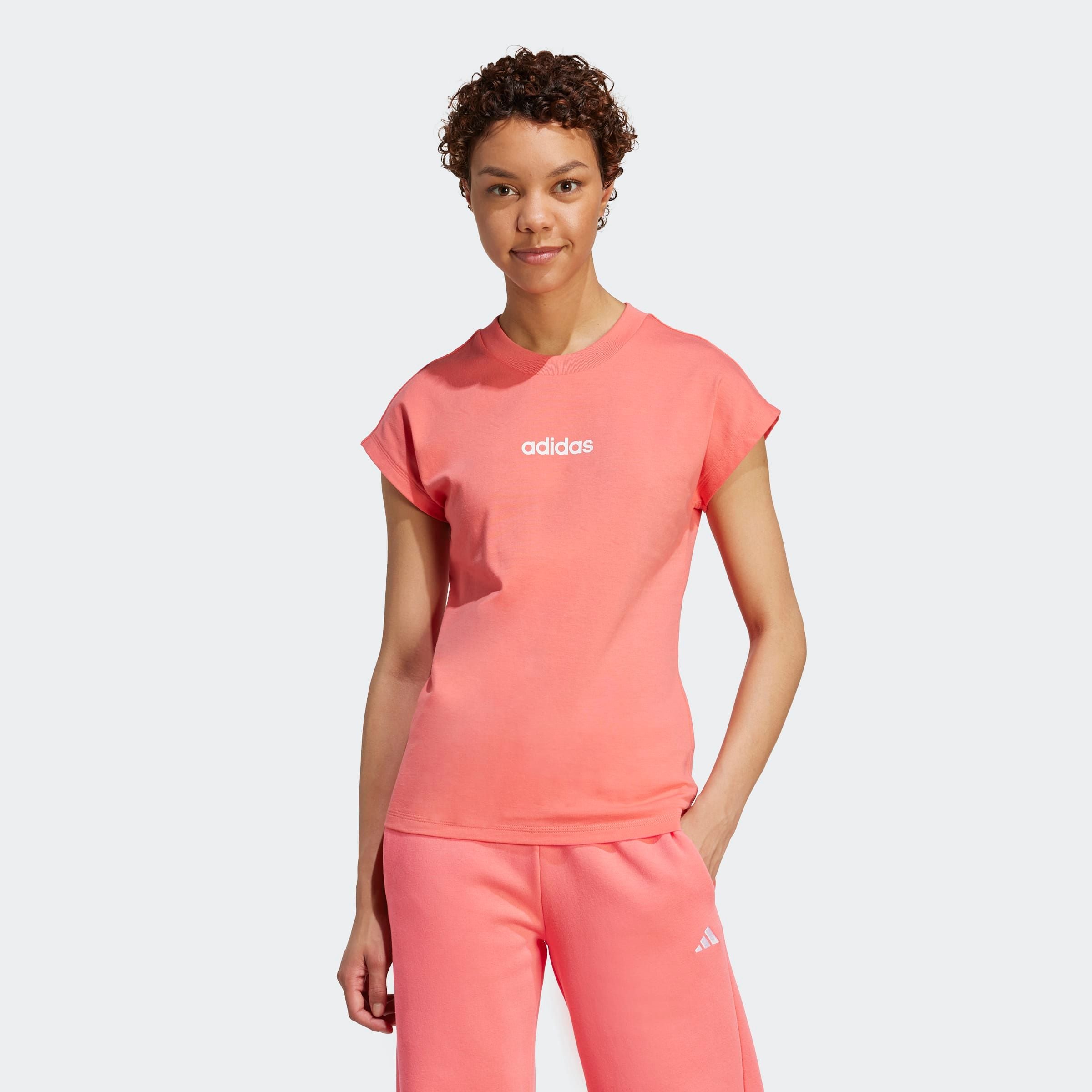 adidas Sportswear T-Shirt "W LIN SJ T", Basic T-Shirt aus weichem Material günstig online kaufen