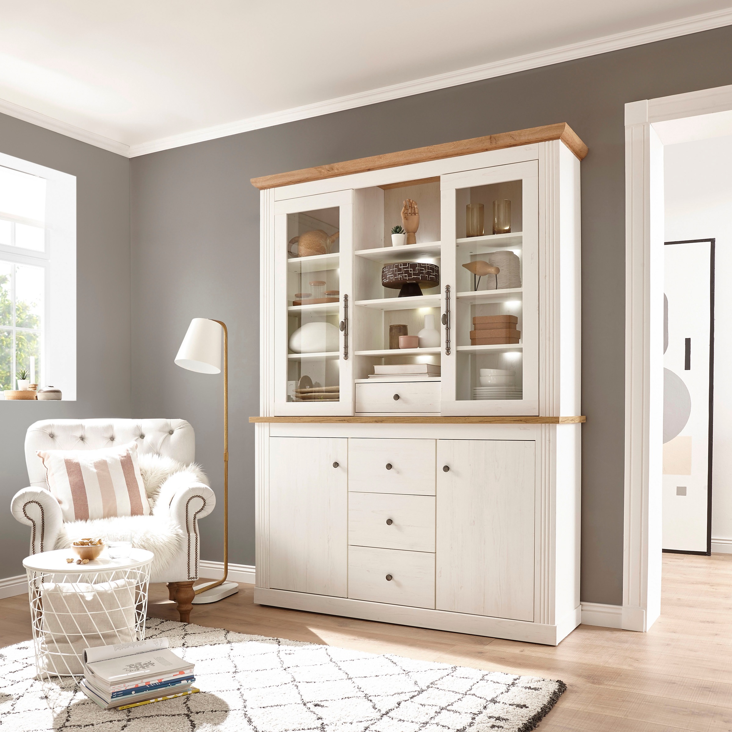 Home affaire Buffet "WESTMINSTER TOPSELLER", (Höhe ca. 205cm), im angesagte günstig online kaufen