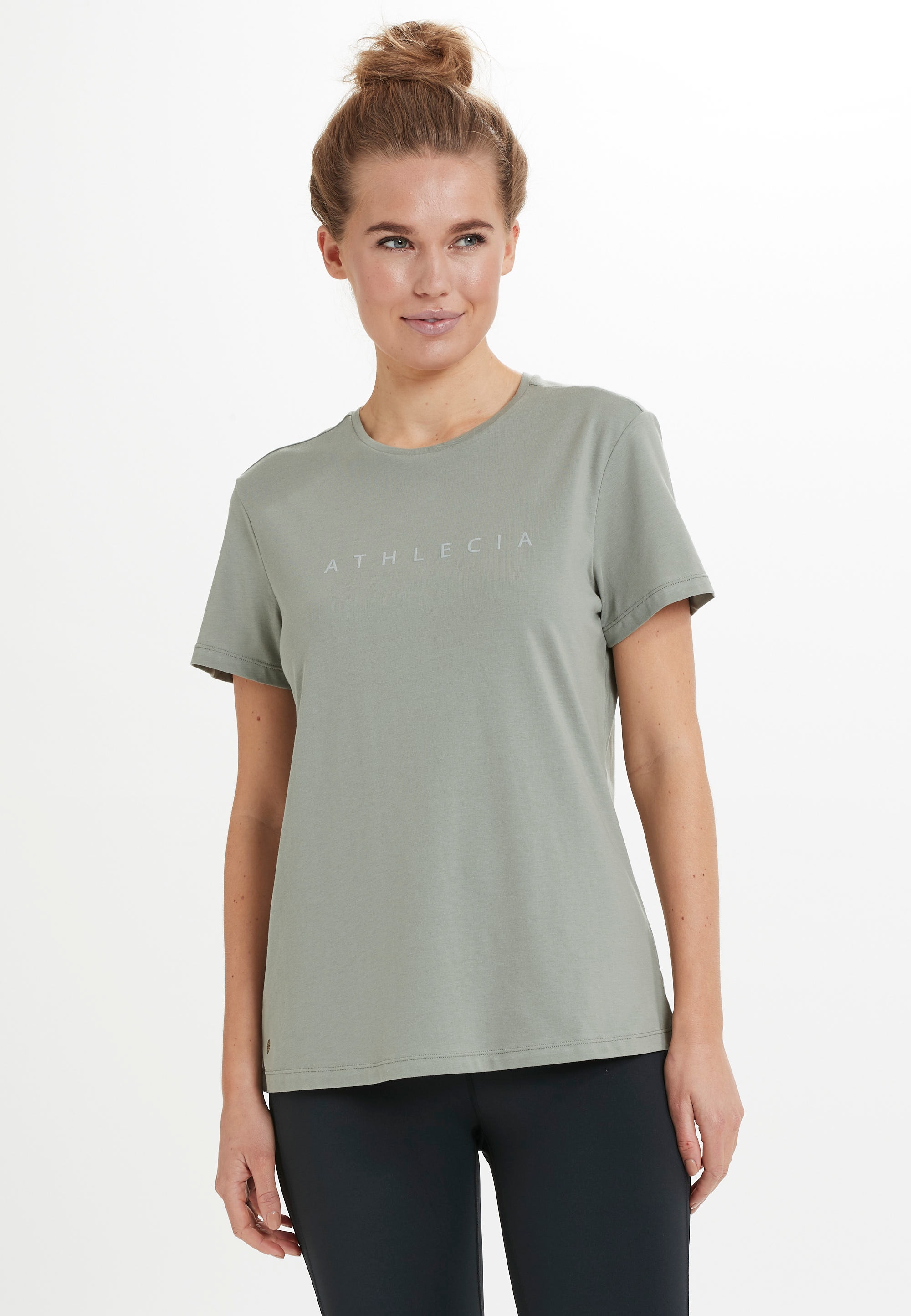 ATHLECIA Funktionsshirt "KATTY W Slub Tee" 1 Stk. tlg. aus Baumwolle und Re günstig online kaufen