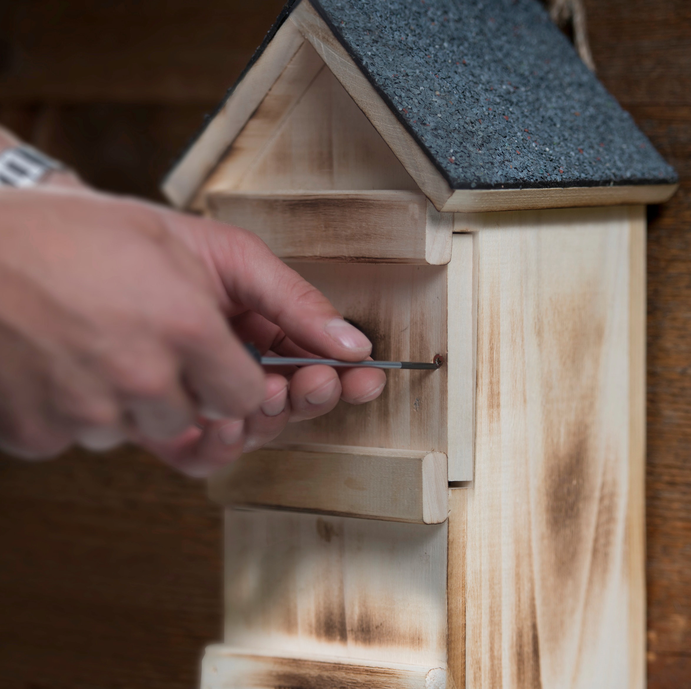 Windhager Nistkasten »3 in 1« BxTxH: 15,8x14,8x31 cm