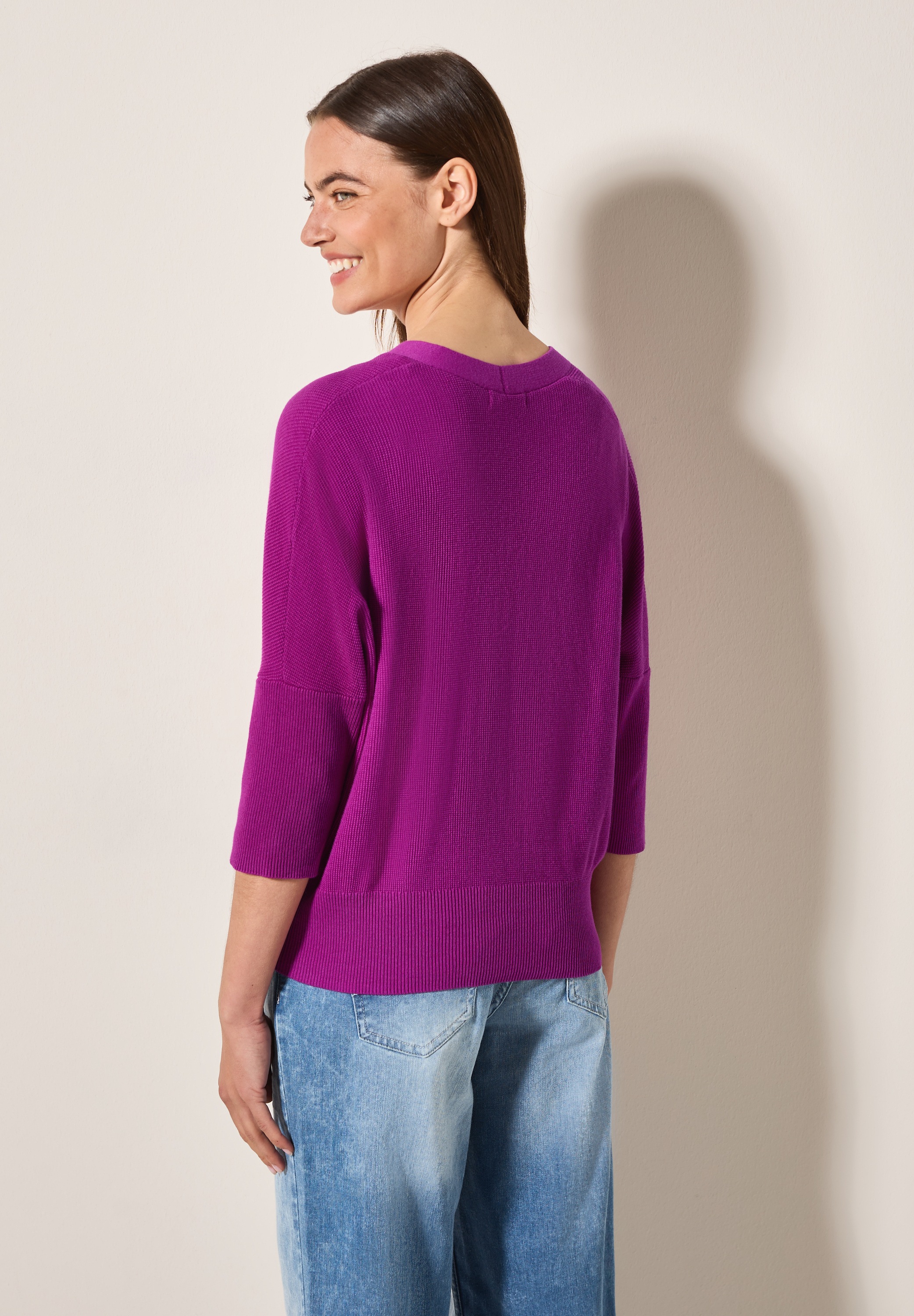 Cecil Cardigan mit Struktur und Knopfleiste günstig online kaufen