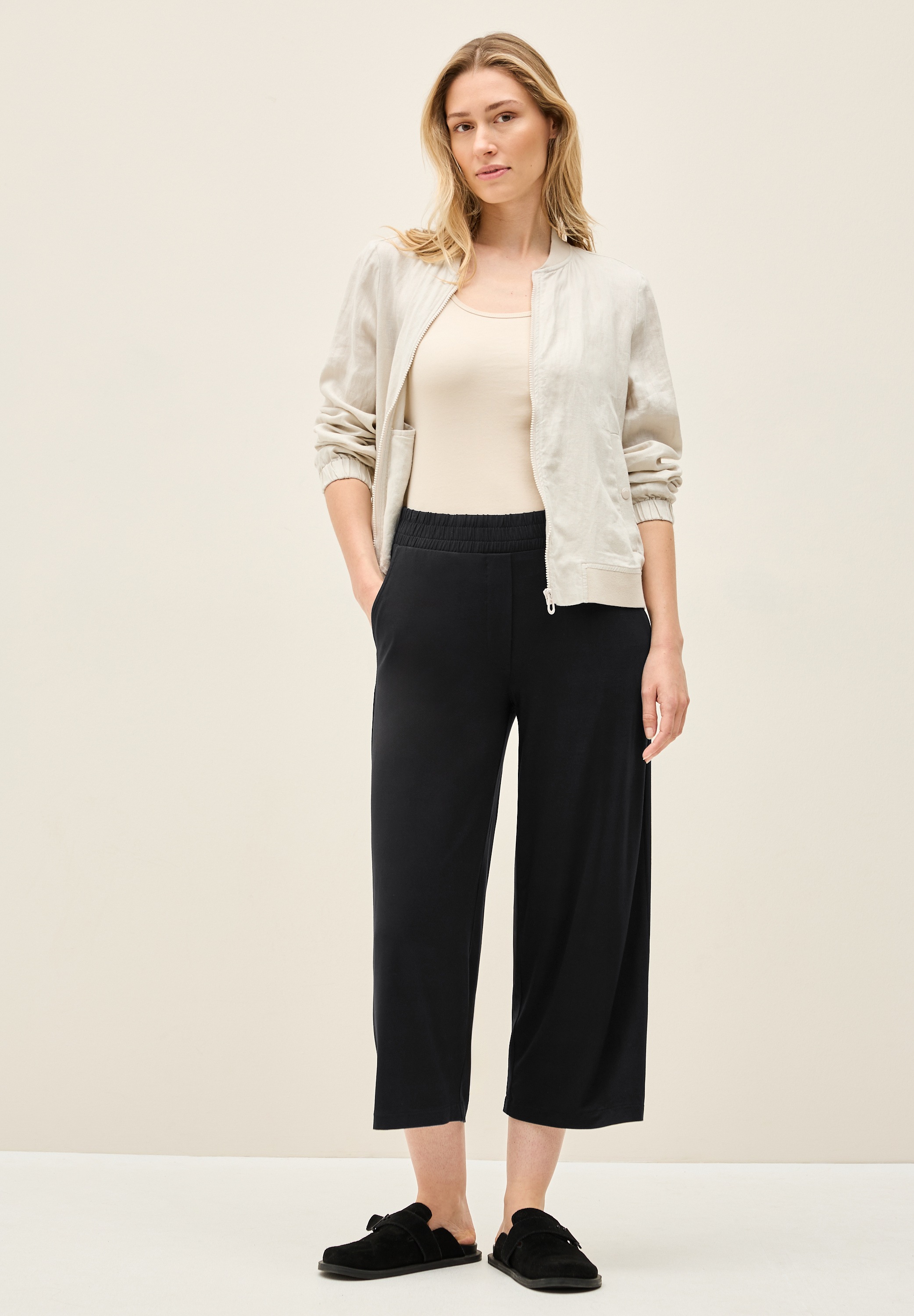 Thumbnail - Cecil Stoffhose in Unifarbe