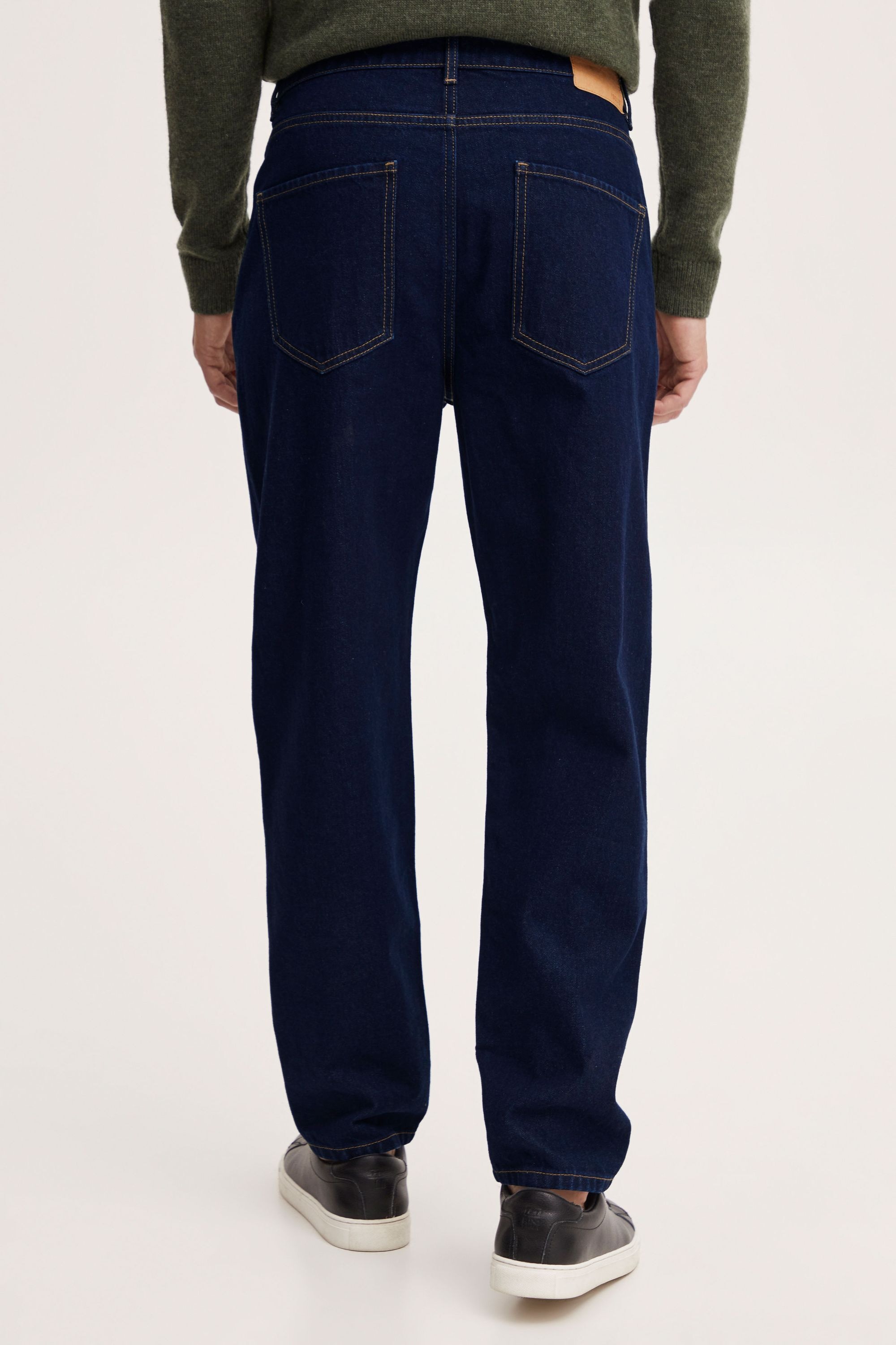!solid 5-Pocket-Jeans SOLID "5-Pocket-Jeans SDDylan", Herren, Gr. 31, Länge 34, blau (dunkelblau denim), Obermaterial: 100% Baumwolle CO., Hosen 5-Pocket-Jeans 3