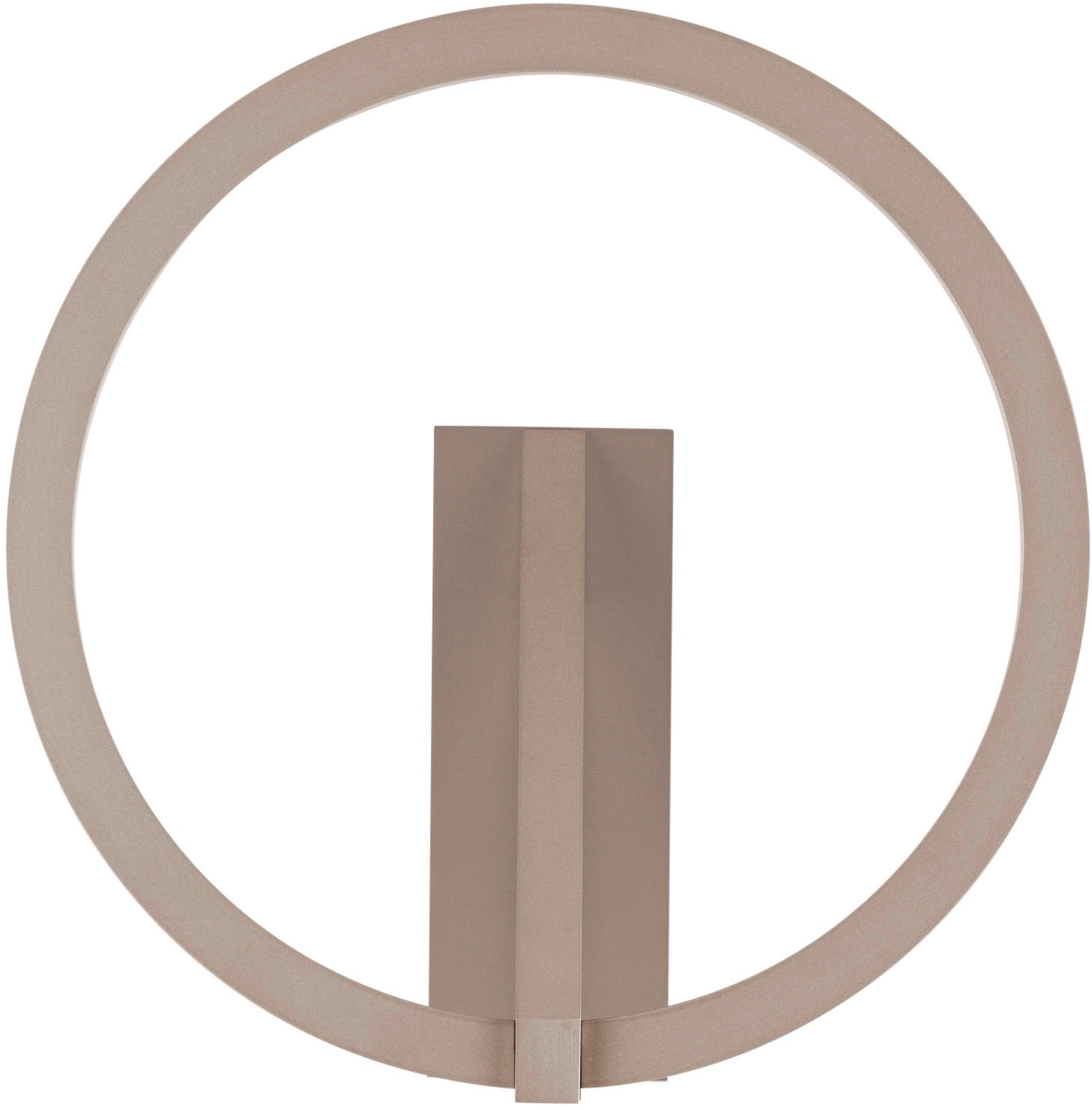 NOVA LUCE Wandleuchte "TILIA", 1, Ø 13,5cm, 1 Stk., beige, Wohnzimmer, Leuchten