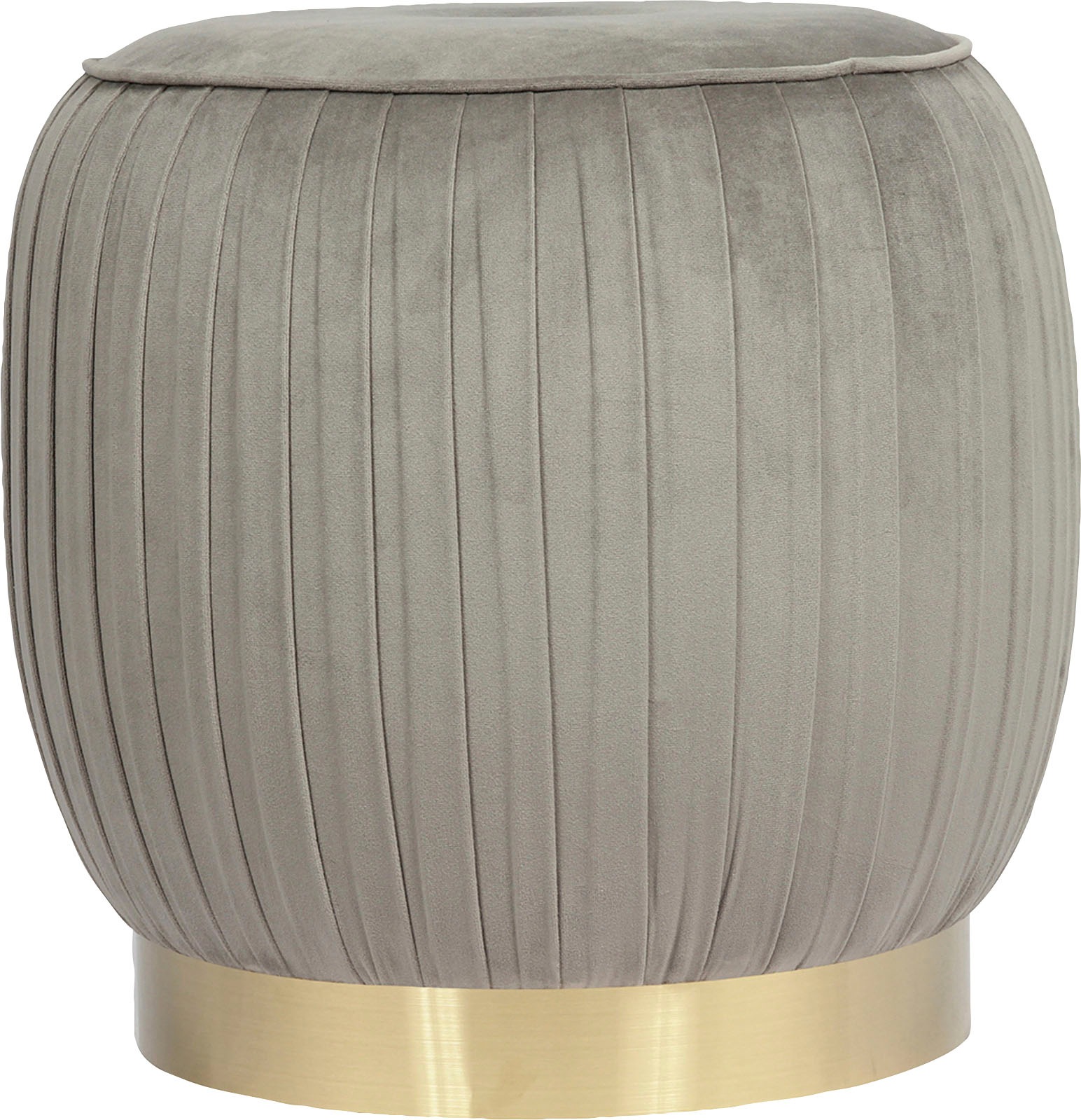 Kayoom Sitzhocker "Hocker Lilje, Edler Touch durch goldenen Sockel,Hochwert günstig online kaufen