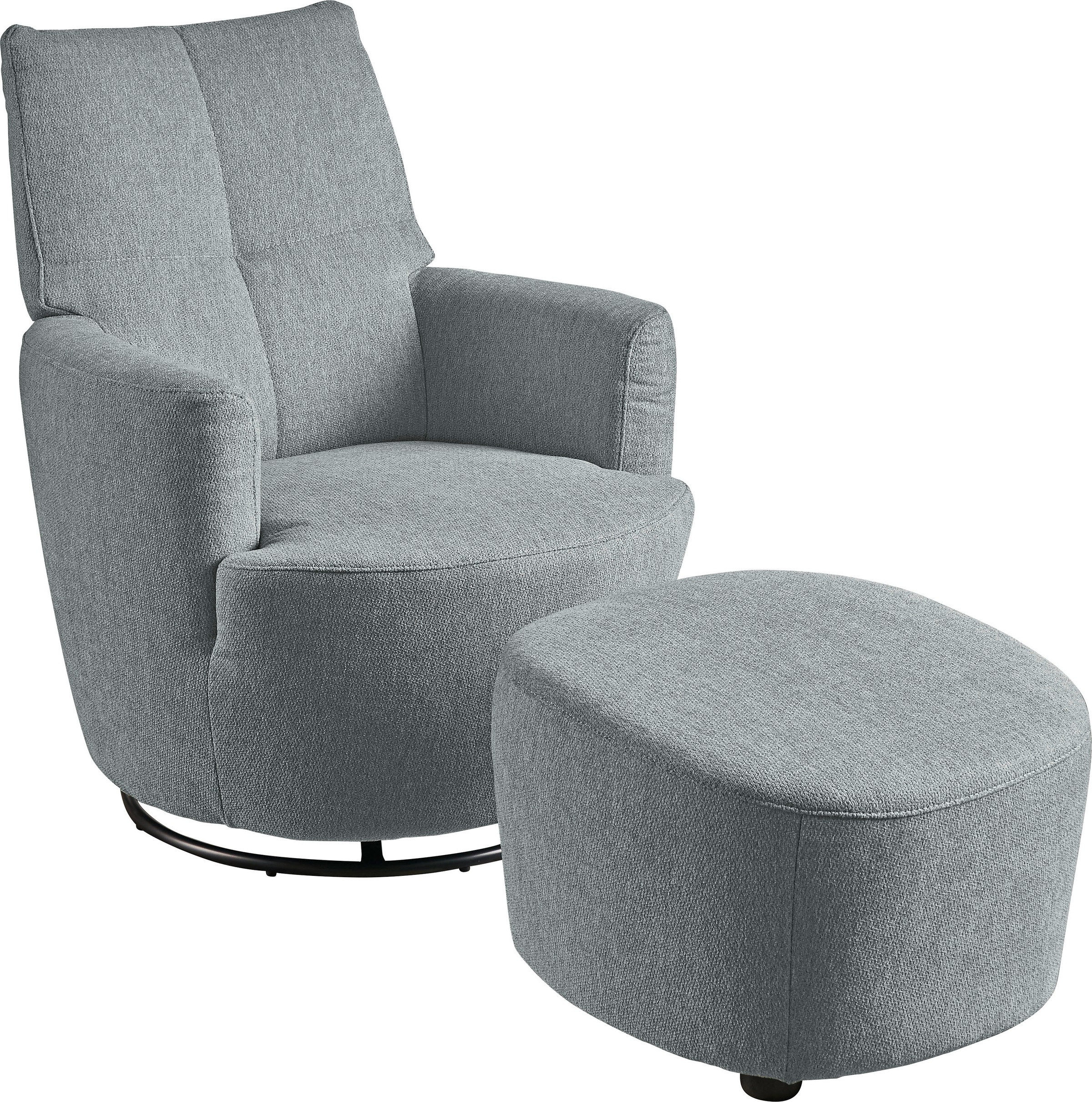 set one by Musterring "SO 1450" Set, mit Dreh- und Wippfunktion, inklusive Hocker